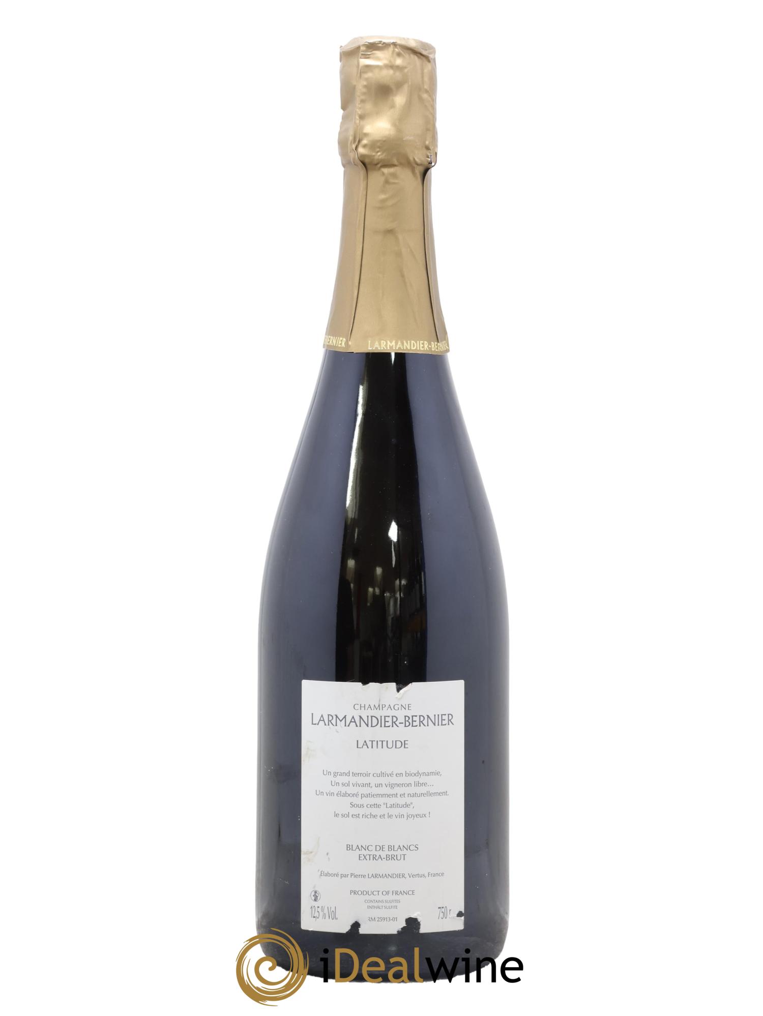 Latitude Blanc de Blancs Extra-Brut Larmandier-Bernier - Posten von 1 Flasche - 1