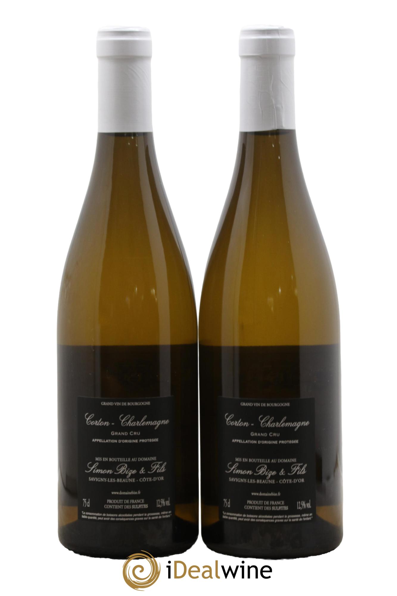 Corton-Charlemagne Grand Cru Simon Bize & Fils 2020 - Posten von 2 Flaschen - 1