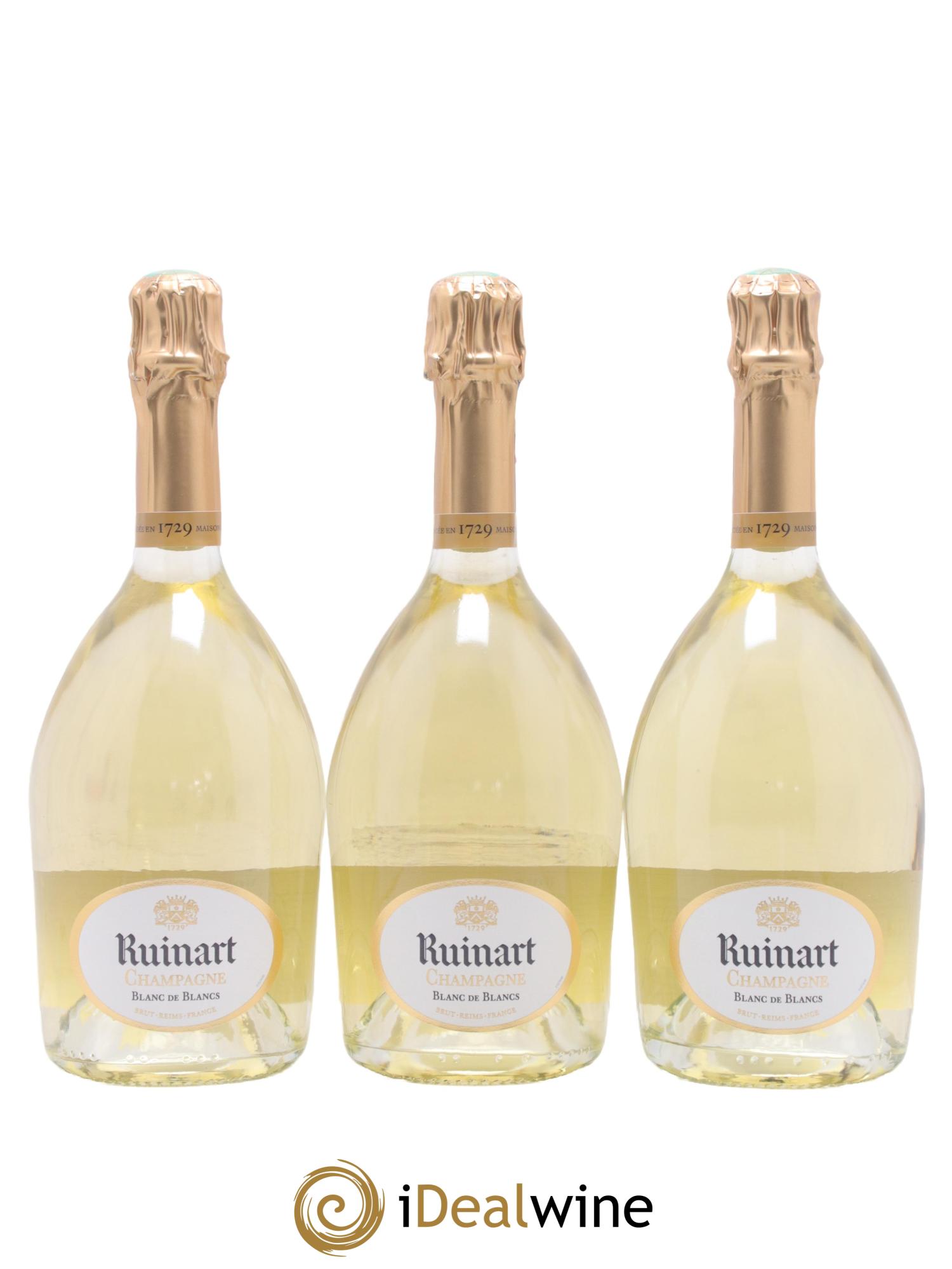 Blanc de Blancs Brut Ruinart - Lot de 3 bouteilles - 0