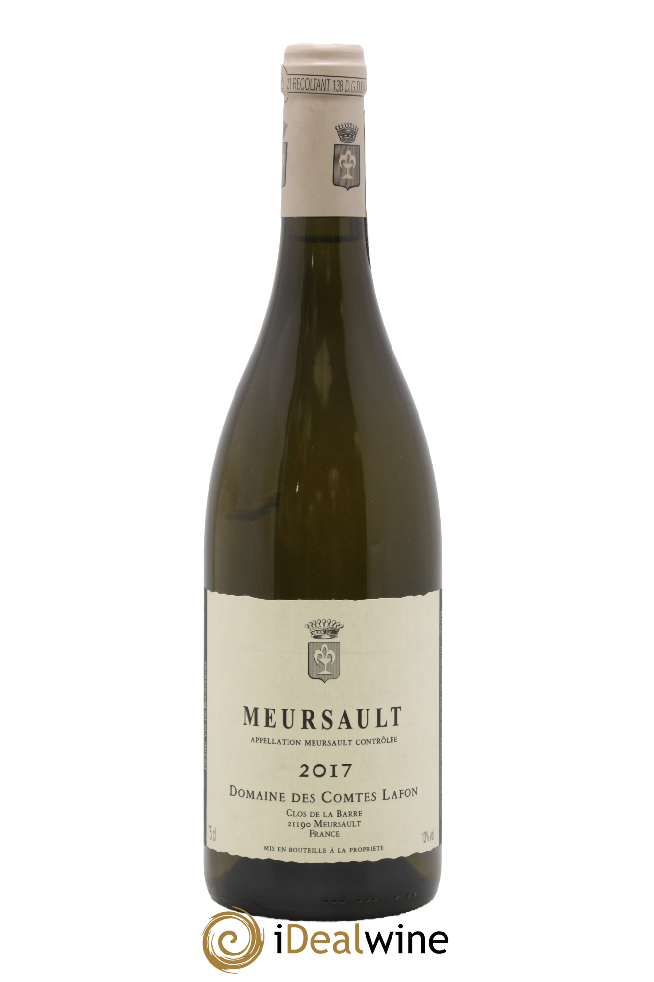 Meursault Comtes Lafon (Domaine des) 2017 - Lot de 1 bouteille - 0