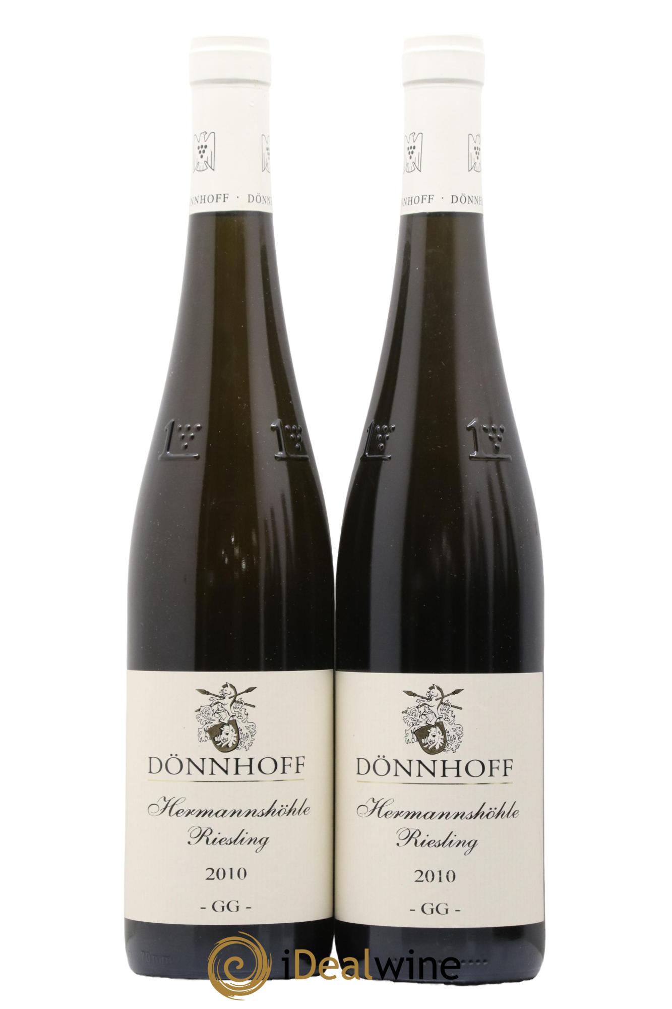 Riesling GG Niederhauser Hermannshohle Trocken Donnhoff 2010 - Lot de 2 bouteilles - 0