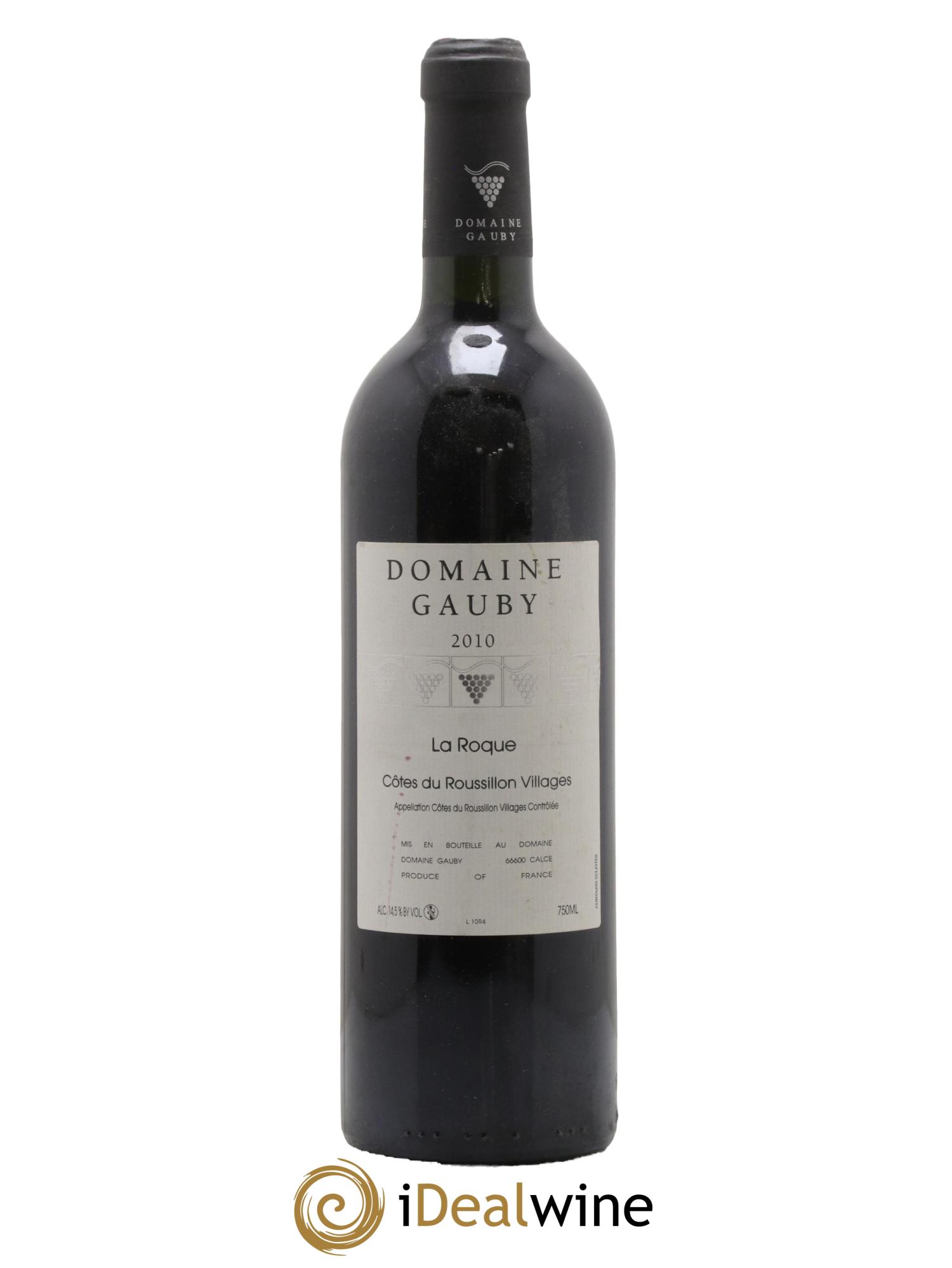 Côtes Catalanes La Roque Gauby (Domaine) 2010 - Lot of 1 bottle - 0