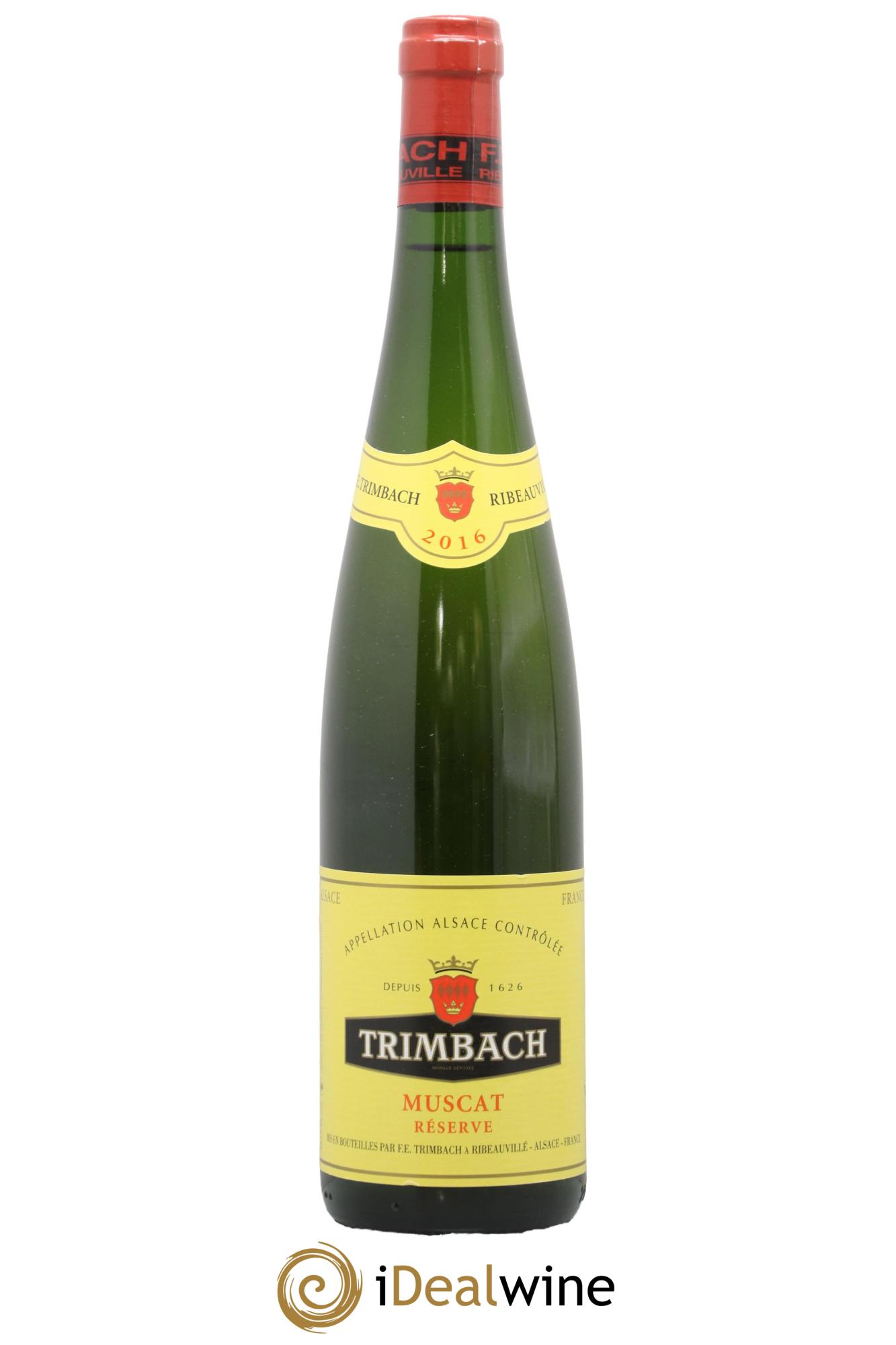 Alsace Muscat Reserve Trimbach 2016 - Lot of 1 bottle - 0