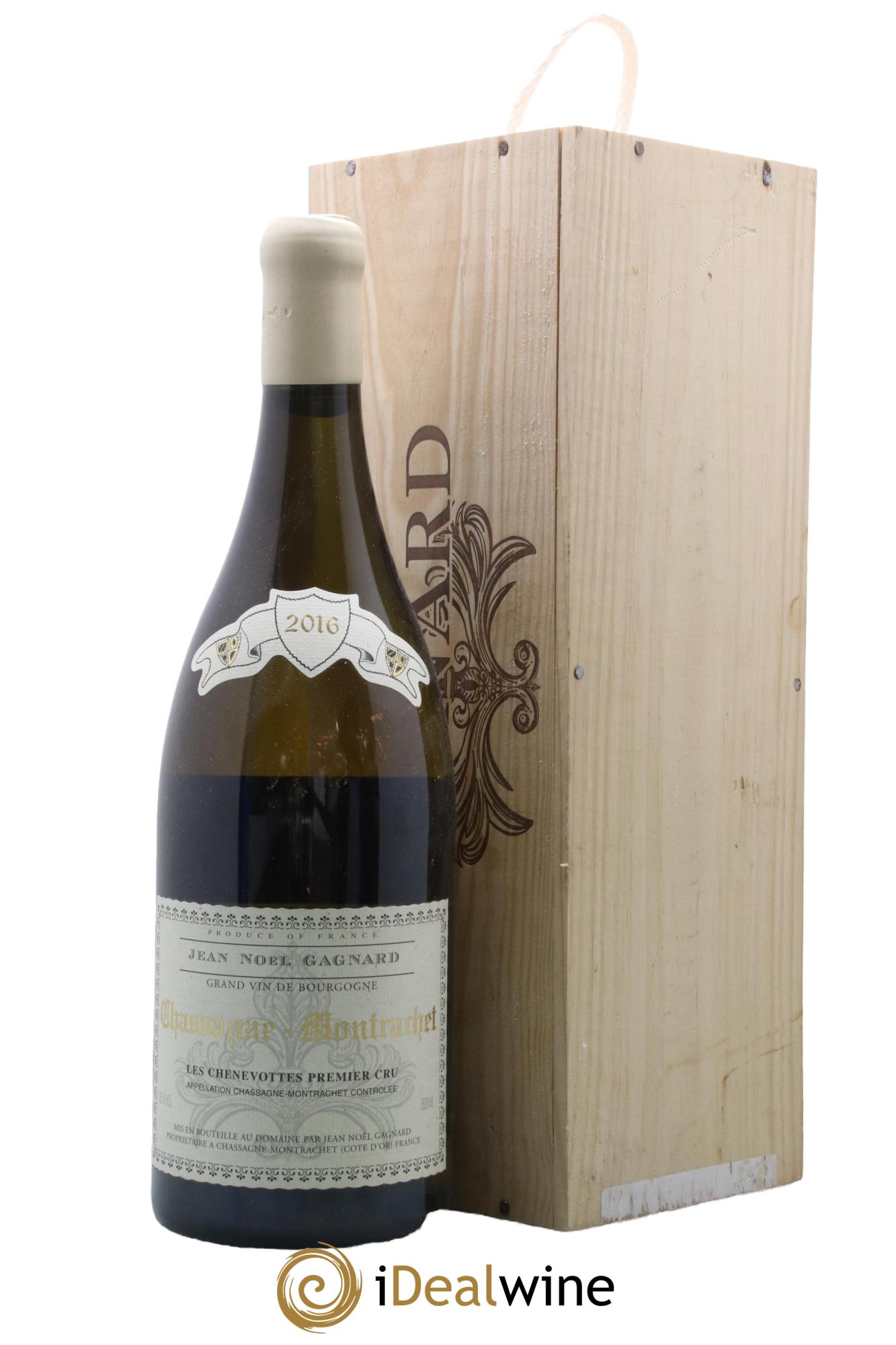 Chassagne-Montrachet 1er Cru Chenevottes Domaine Gagnard 2016 - Lot de 1 magnum - 0