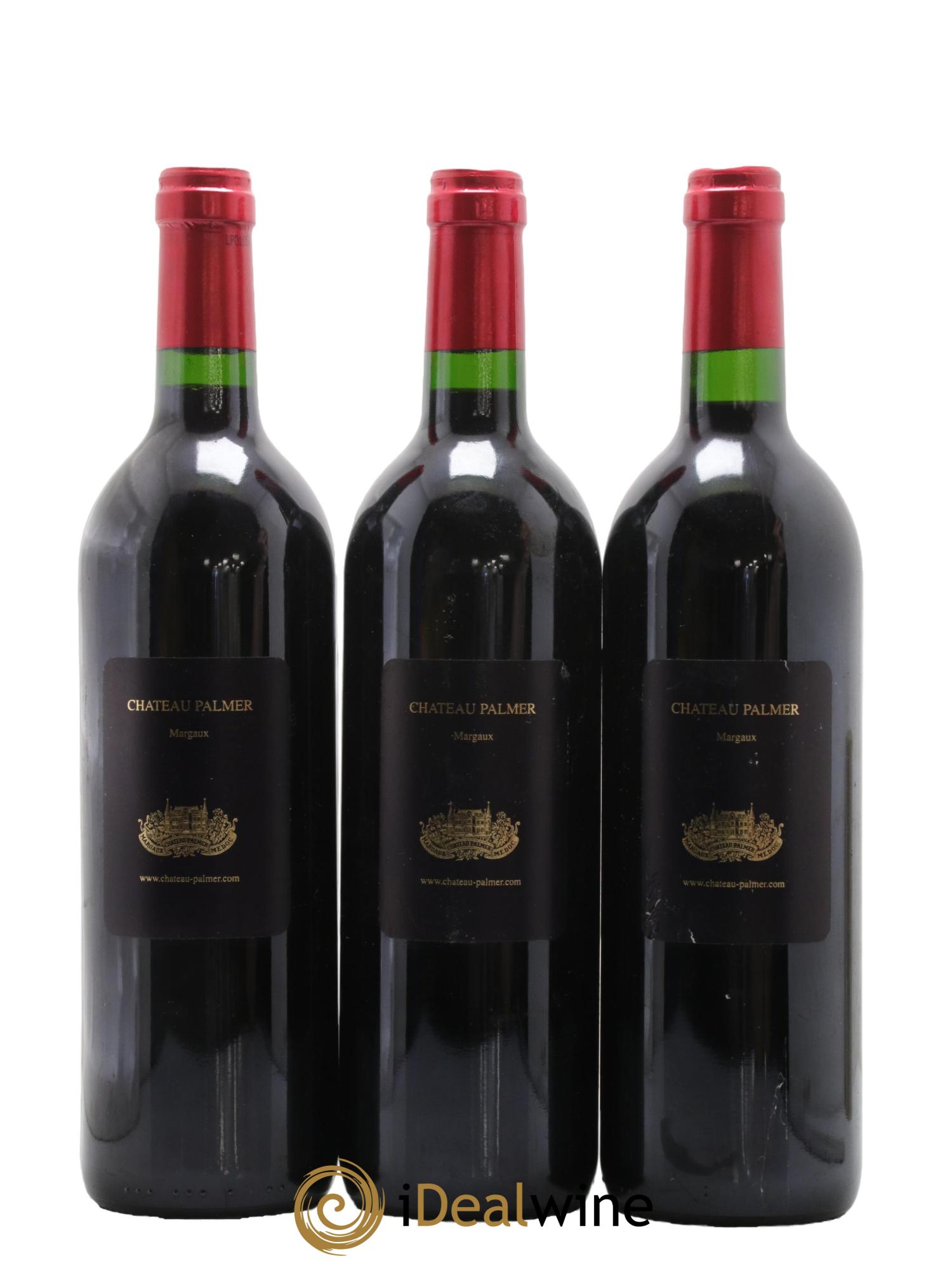 Château Palmer 3ème Grand Cru Classé 2001 - Lot de 3 bouteilles - 1