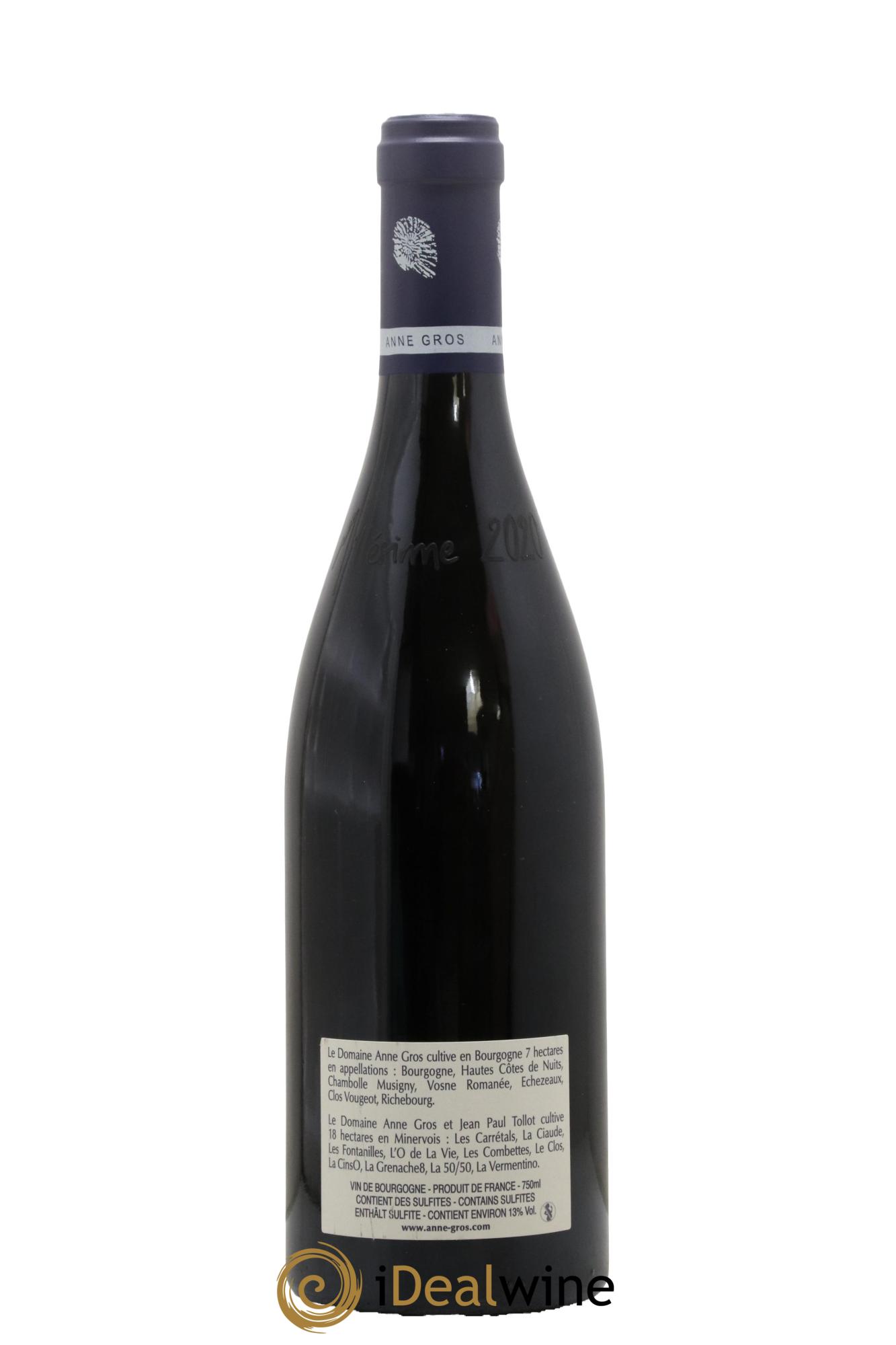 Vosne-Romanée Les Barreaux Anne Gros 2020 - Lotto di 1 bottiglia - 1