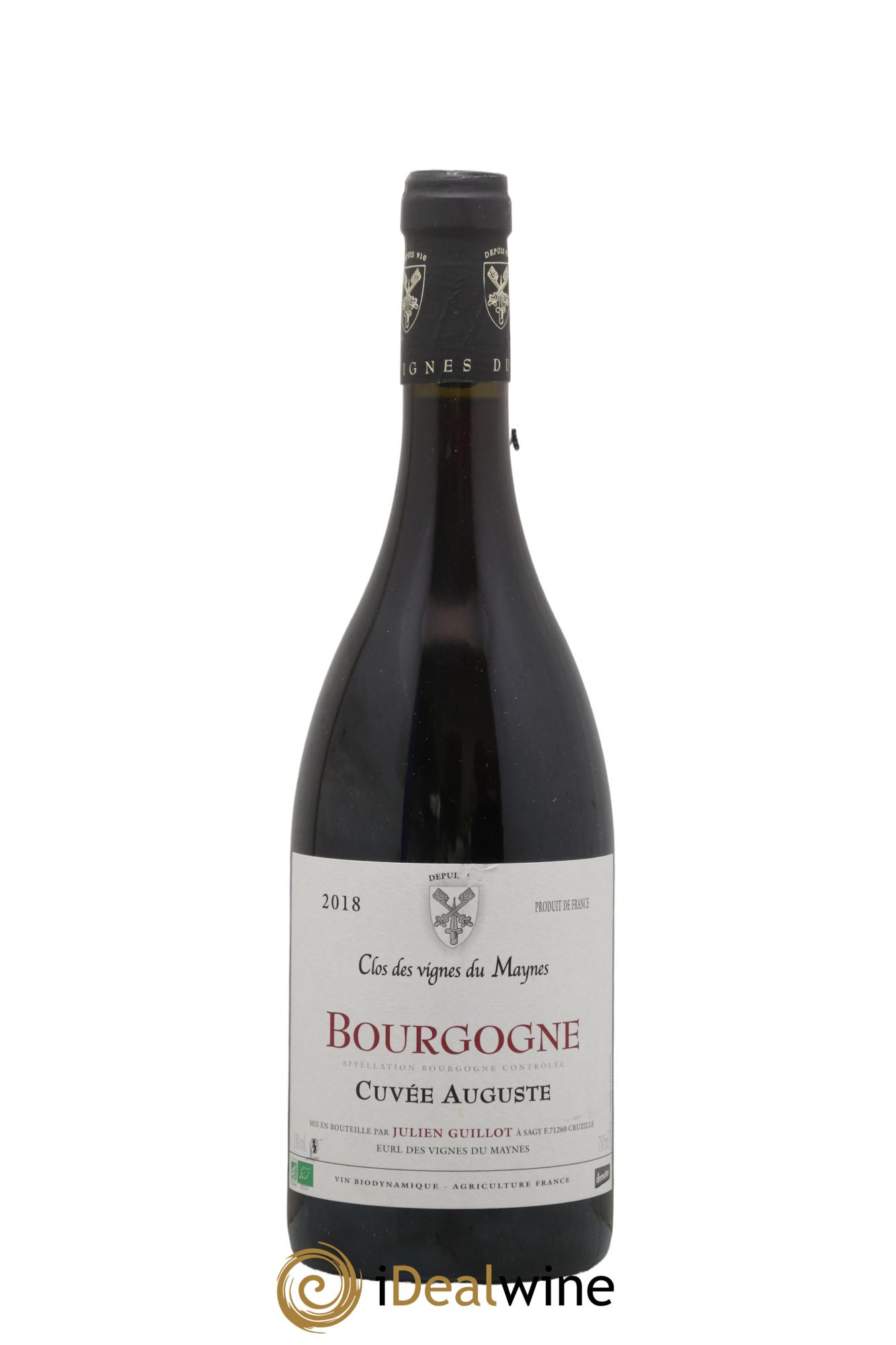 Bourgogne Cuvée Auguste Les Vignes du Maynes 2018 - Lotto di 1 bottiglia - 0