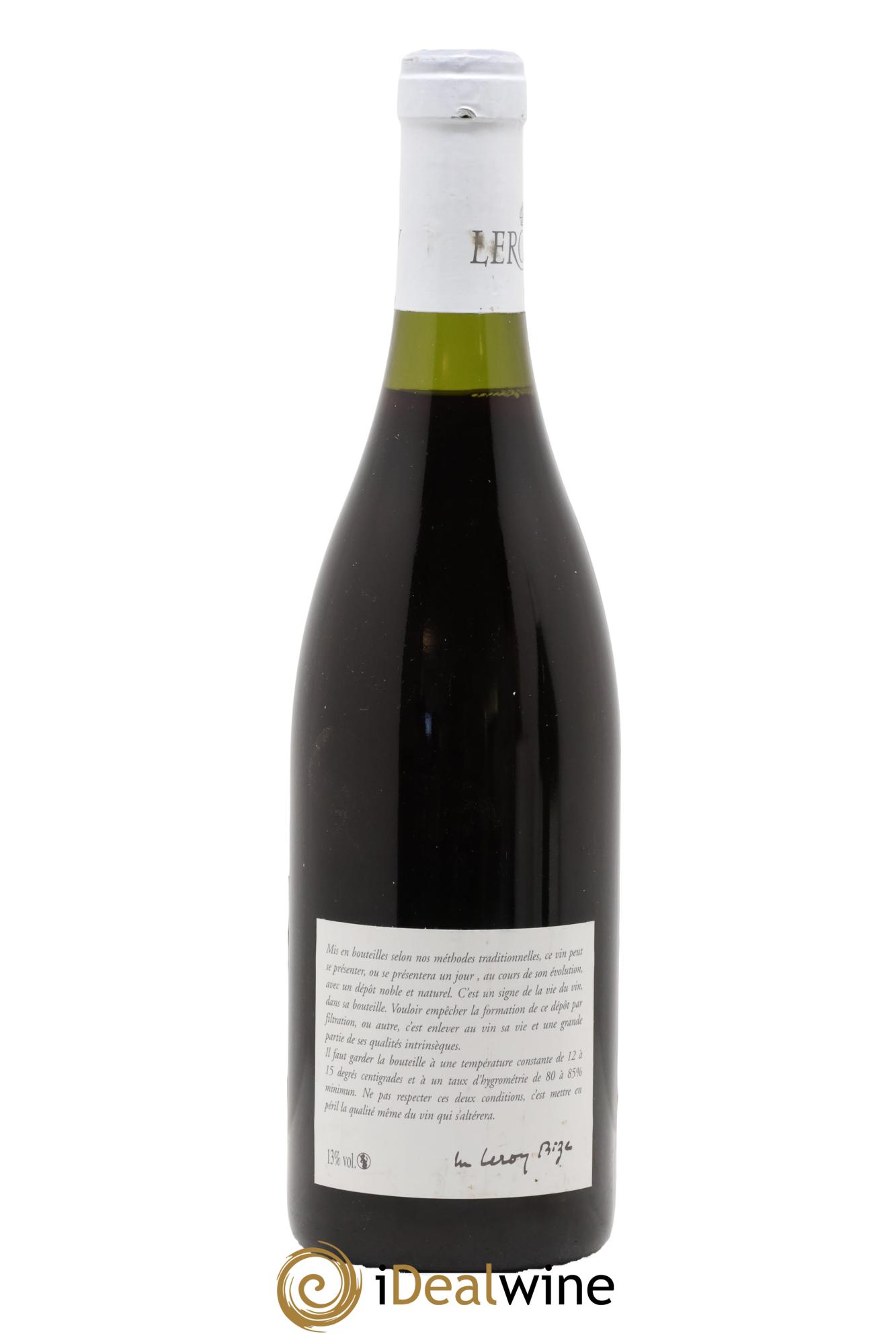 Santenay Leroy SA 2003 - Lot de 1 bouteille - 1