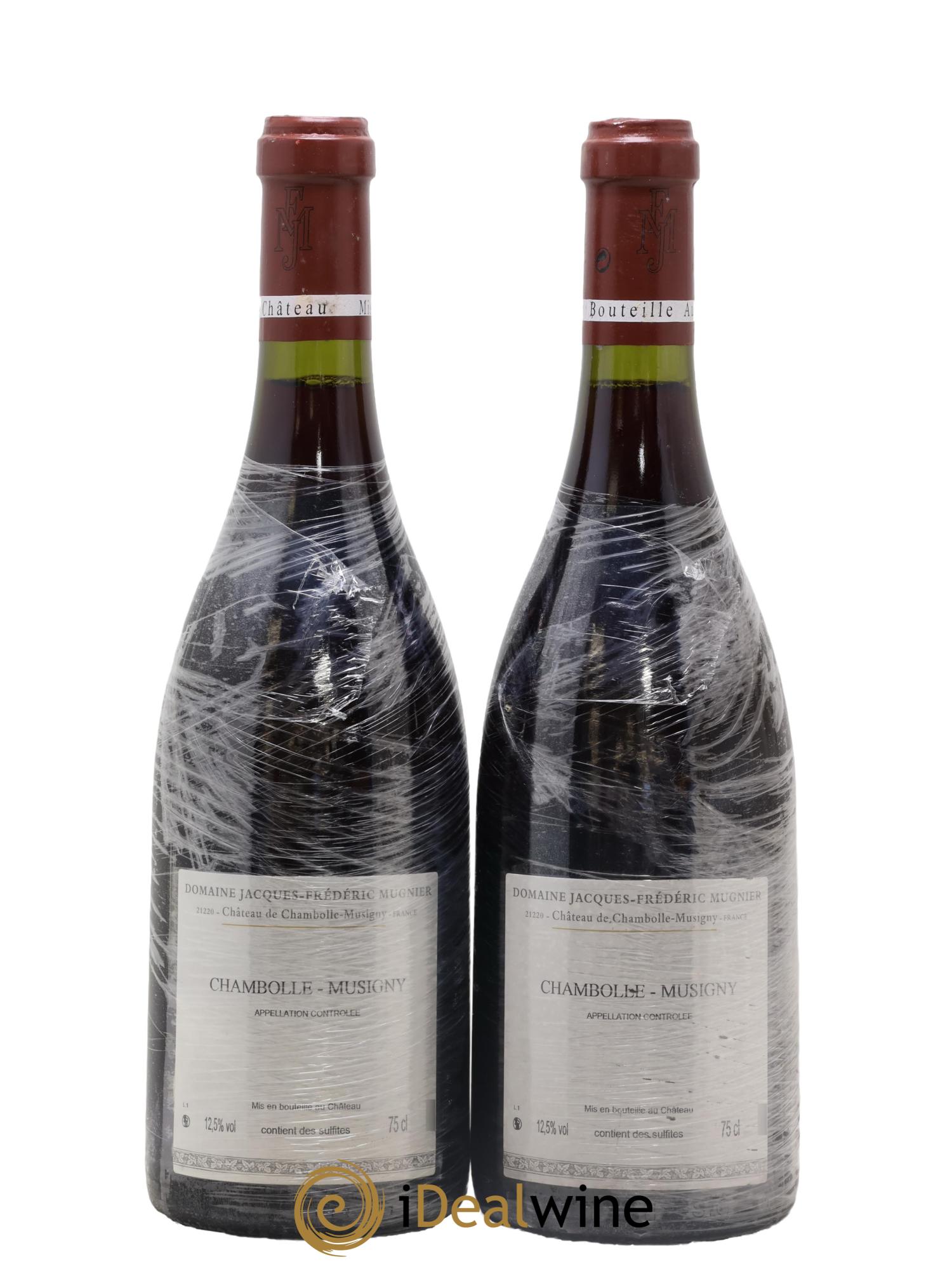 Chambolle-Musigny Jacques-Frédéric Mugnier 2010 - Lot de 2 bouteilles - 1