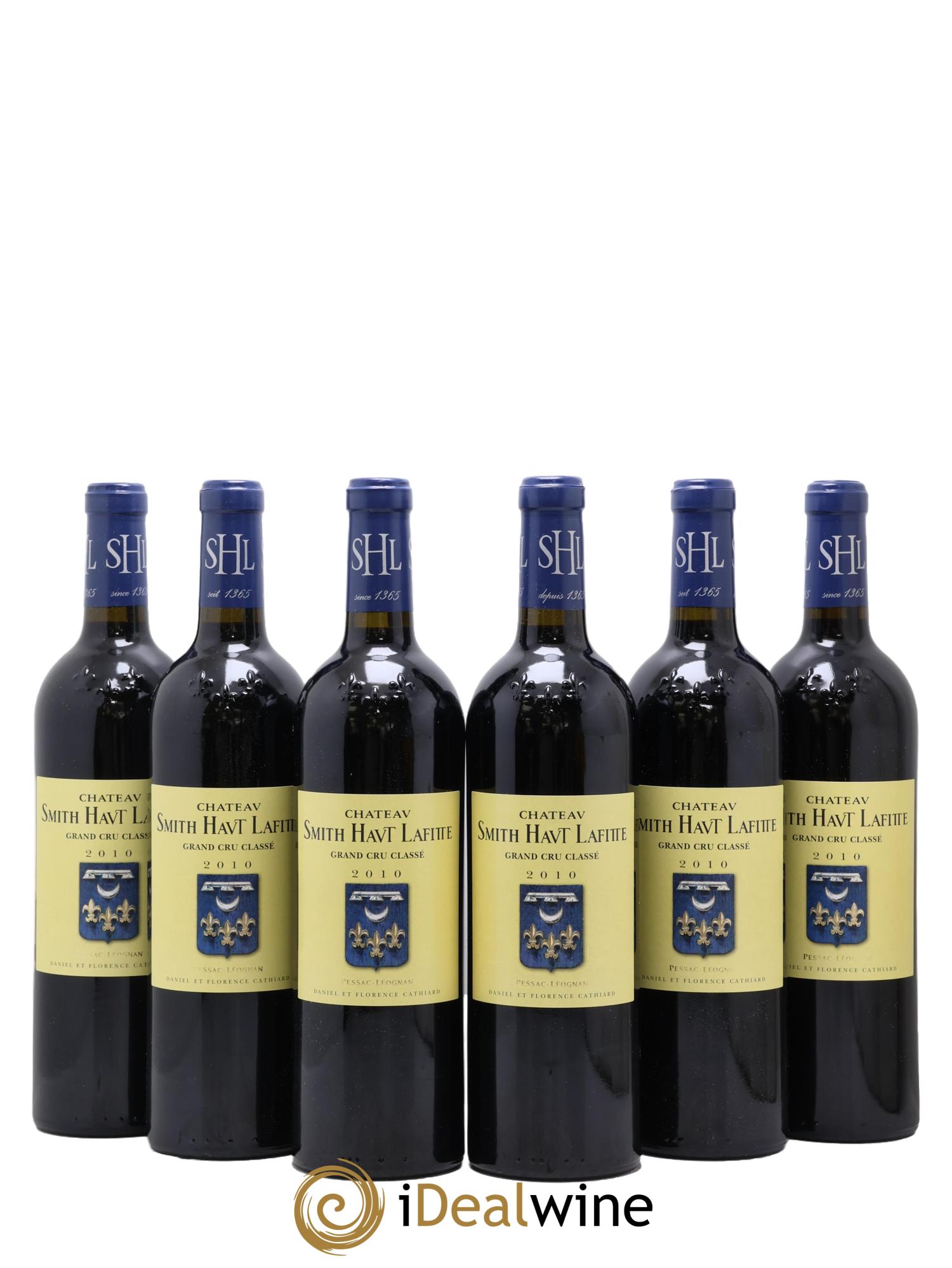 Château Smith Haut Lafitte Cru Classé de Graves 2010 - Posten von 6 Flaschen - 0