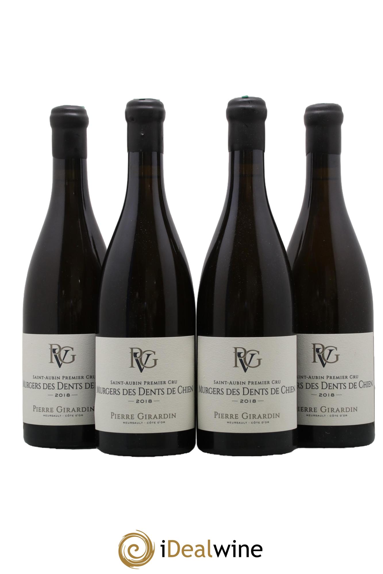 Saint-Aubin 1er Cru Les Murgers des Dents de Chien Vincent Girardin (Domaine) 2018 - Lot de 4 bouteilles - 0