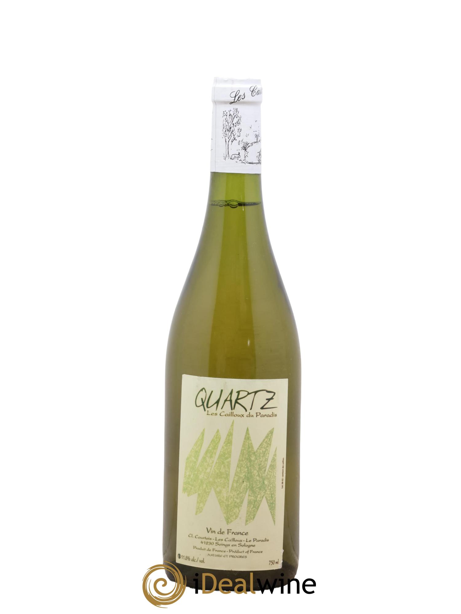 Vin de France Quartz Les Cailloux Du Paradis 2008 - Lotto di 1 bottiglia - 0
