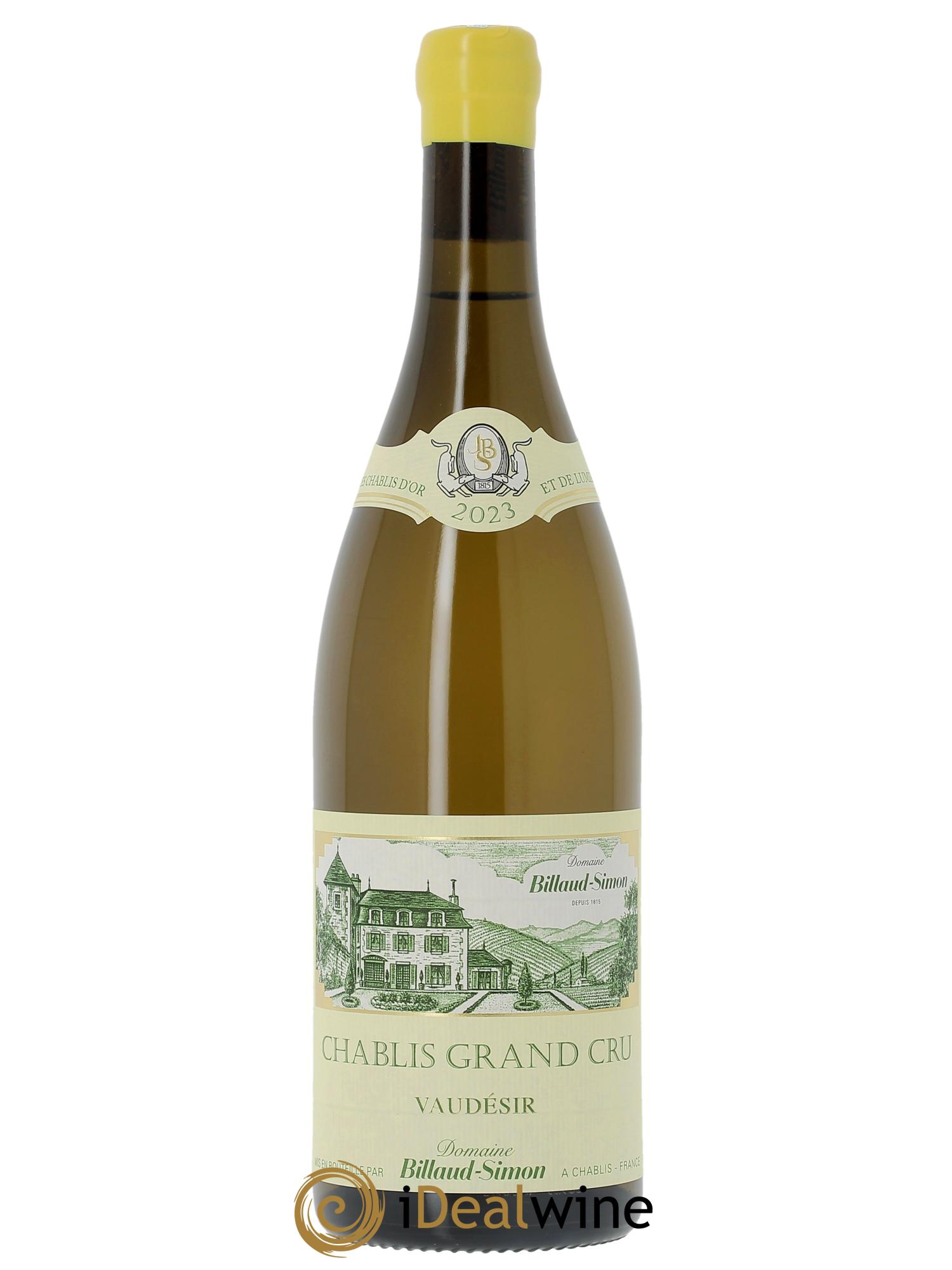 Chablis Grand Cru Vaudésir Billaud-Simon (Domaine)  2023 - Lotto di 1 bottiglia - 0