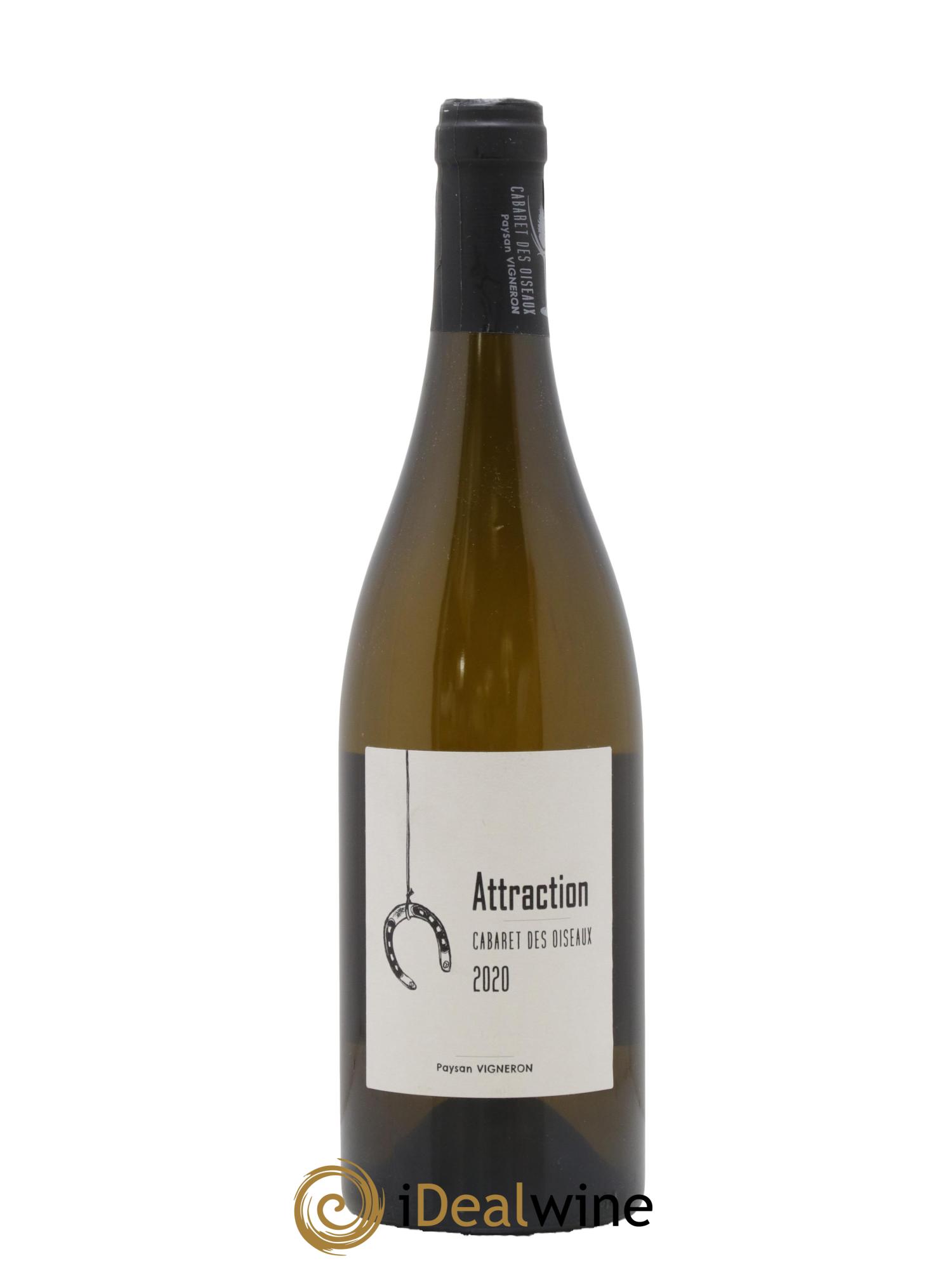 Vin de France Attraction Cabaret des Oiseaux 2020 - Lot de 1 bouteille - 0