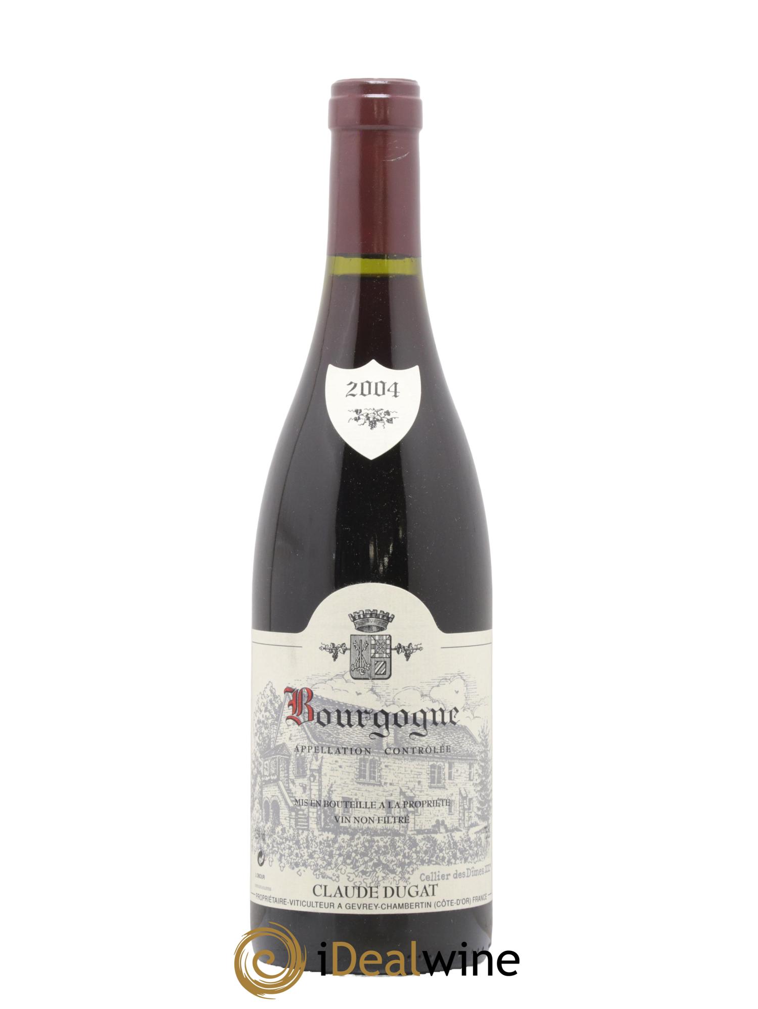 Bourgogne Claude Dugat 2004 - Lot de 1 bouteille - 0