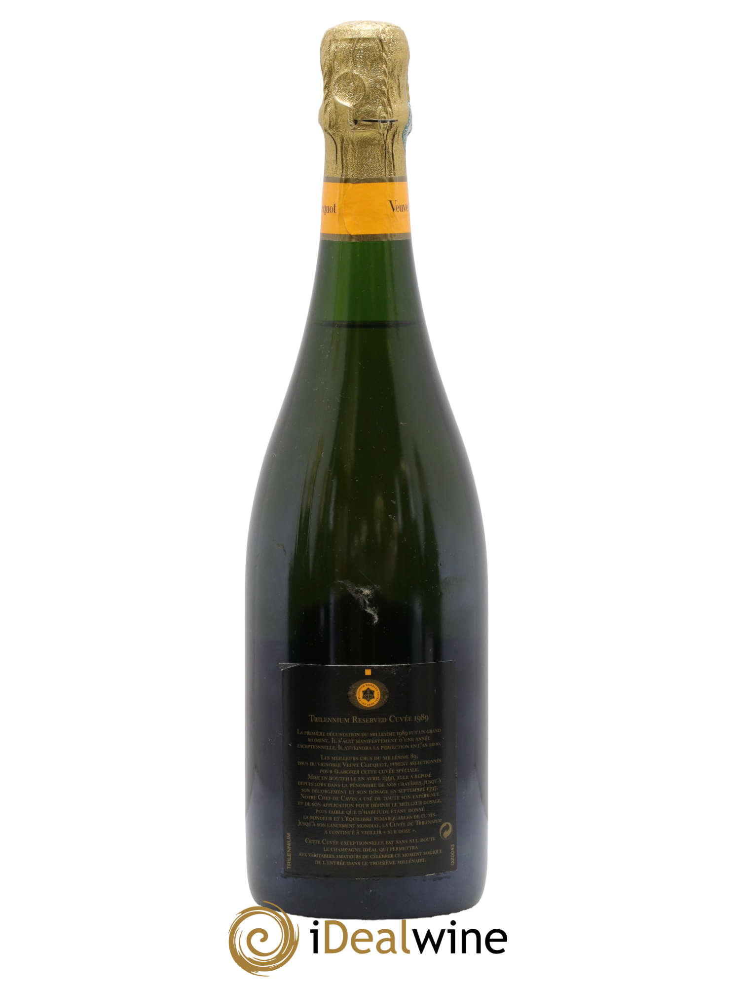Trilennium Reserved Cuvée Veuve Clicquot 1989 - Lot of 1 bottle - 1
