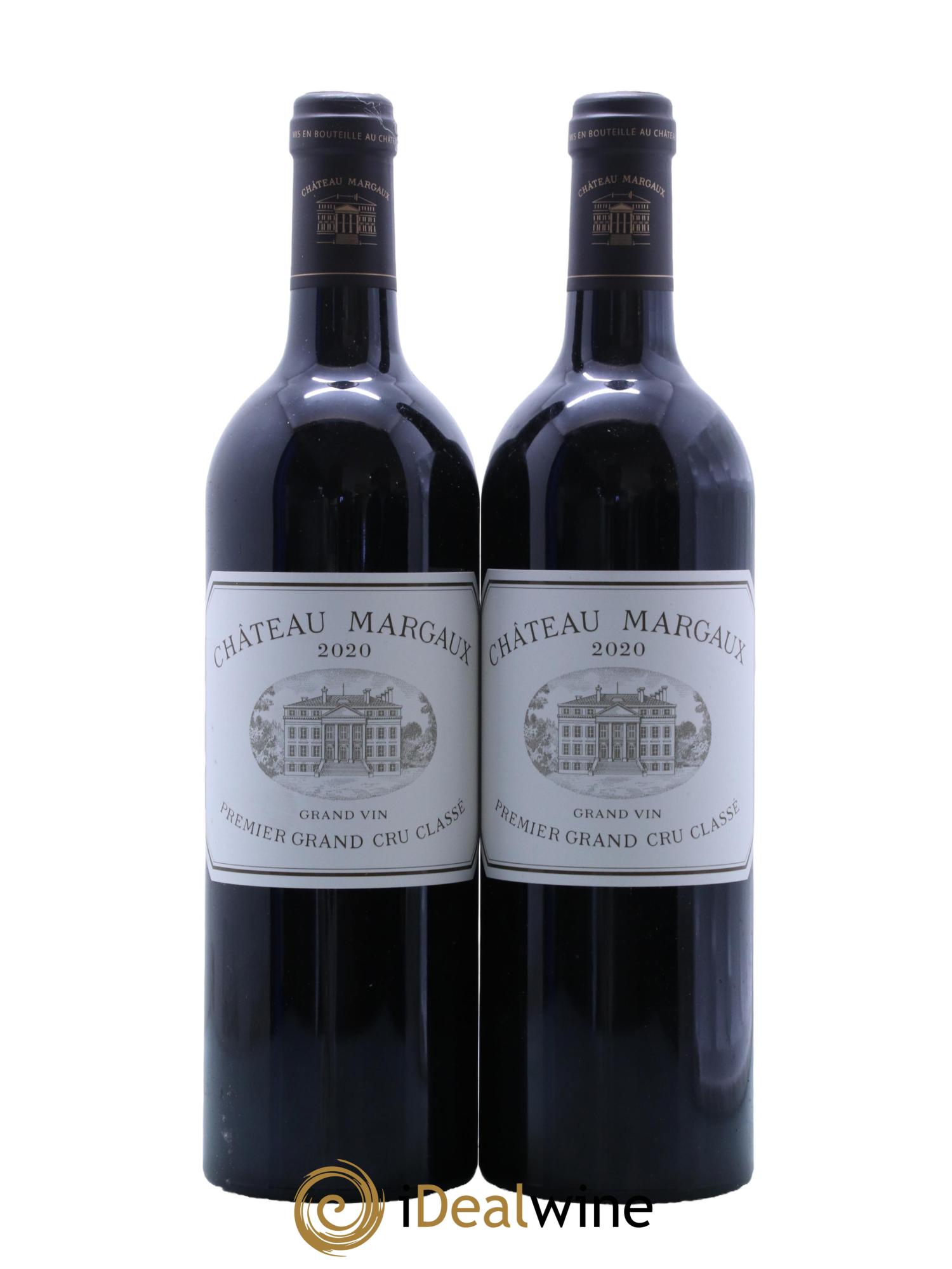 Château Margaux 1er Grand Cru Classé 2020 - Lot de 2 bouteilles - 0