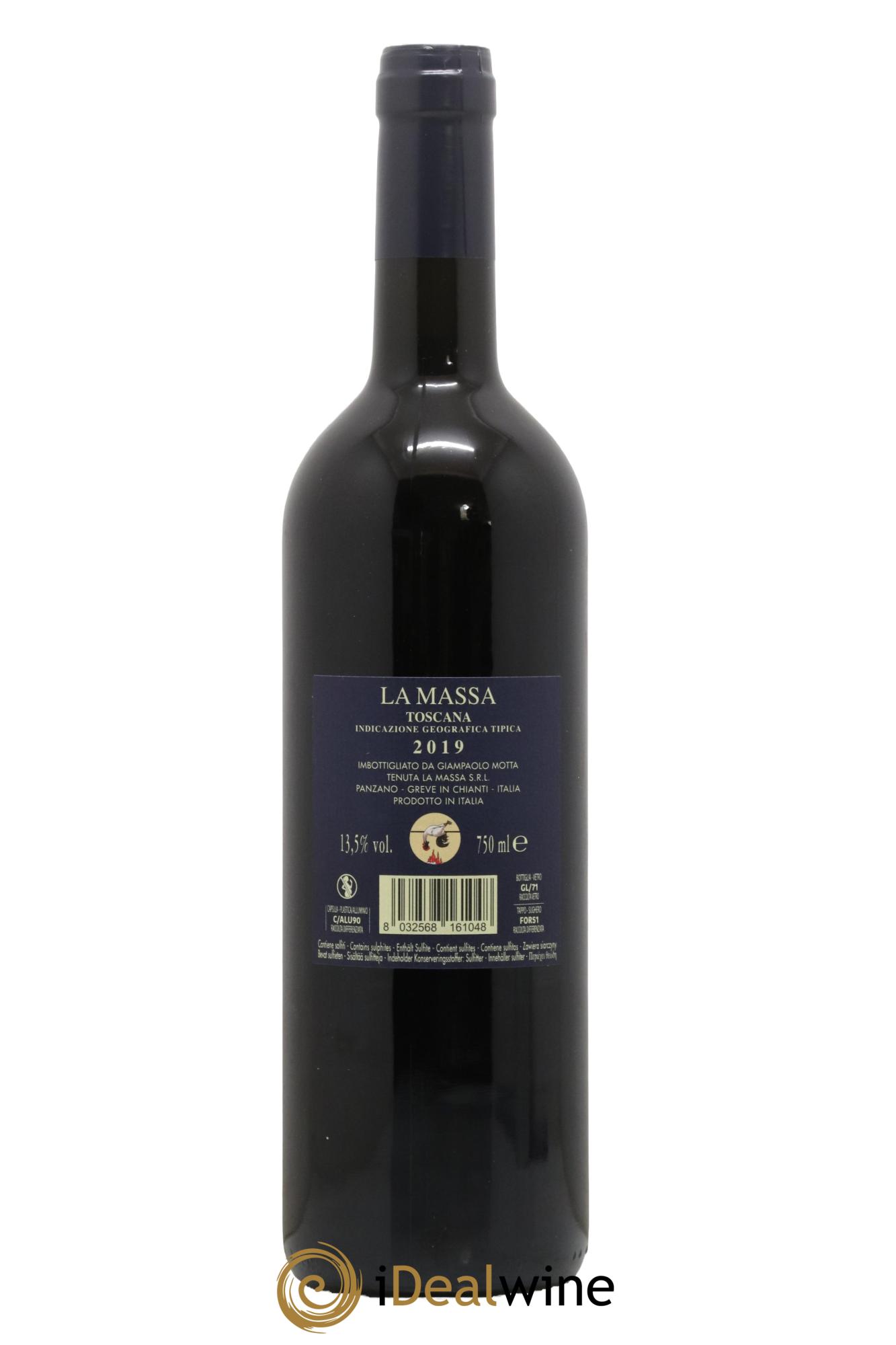 Toscana IGT La Massa  2019 - Posten von 1 Flasche - 1