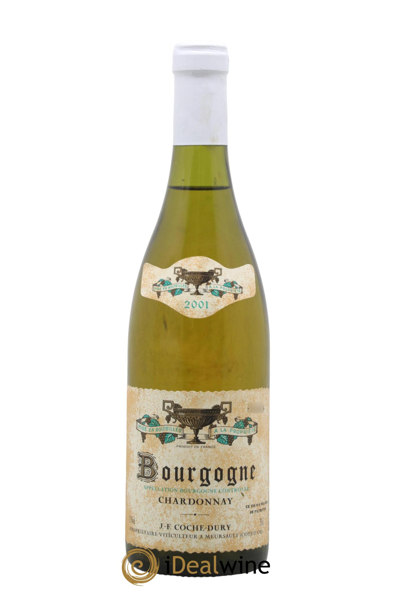 Bourgogne Coche Dury (Domaine) 2001 - Lot de 1 bouteille - 0