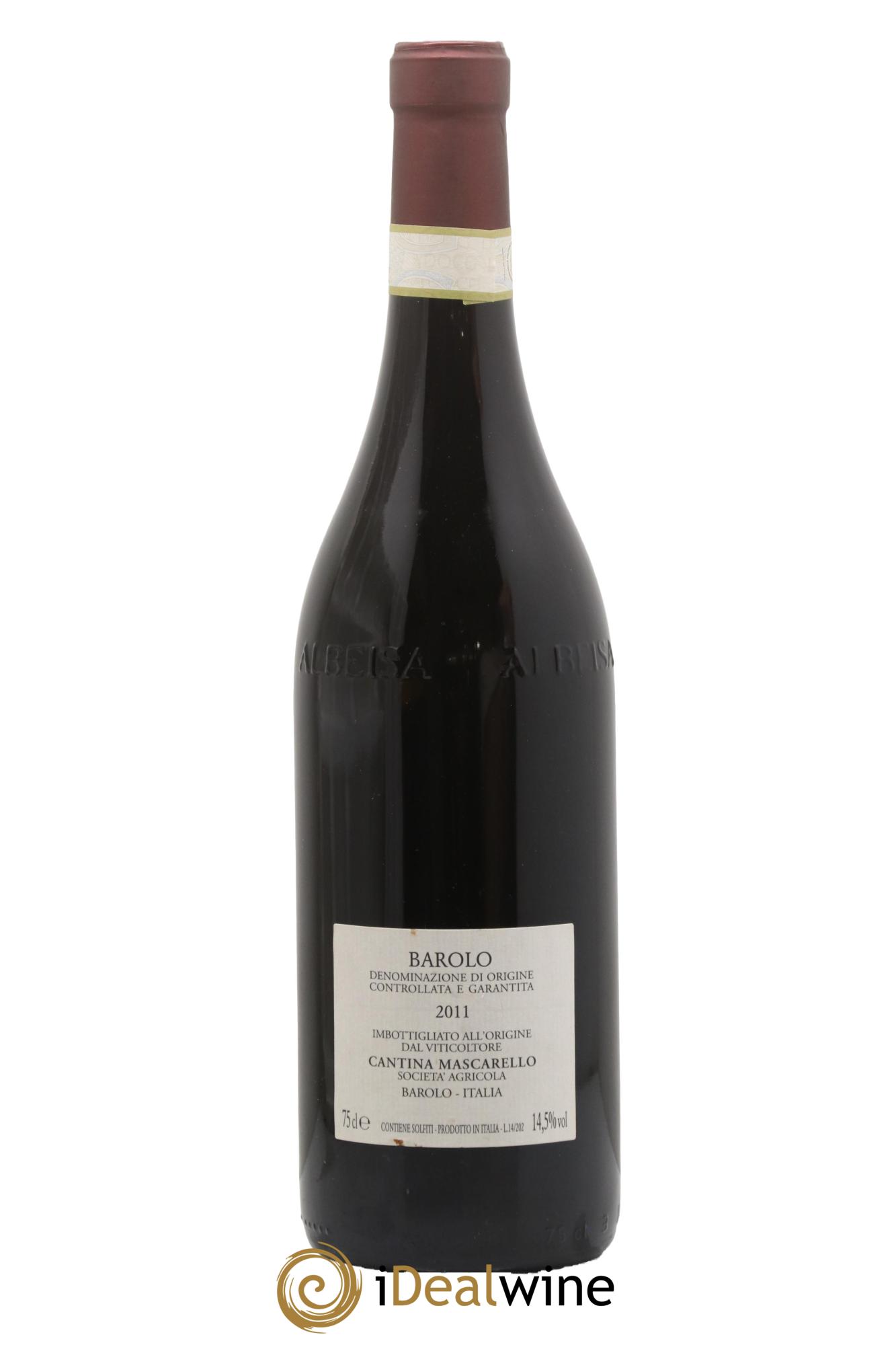 Barolo DOCG Bartolo Mascarello 2011 - Lot of 1 bottle - 1