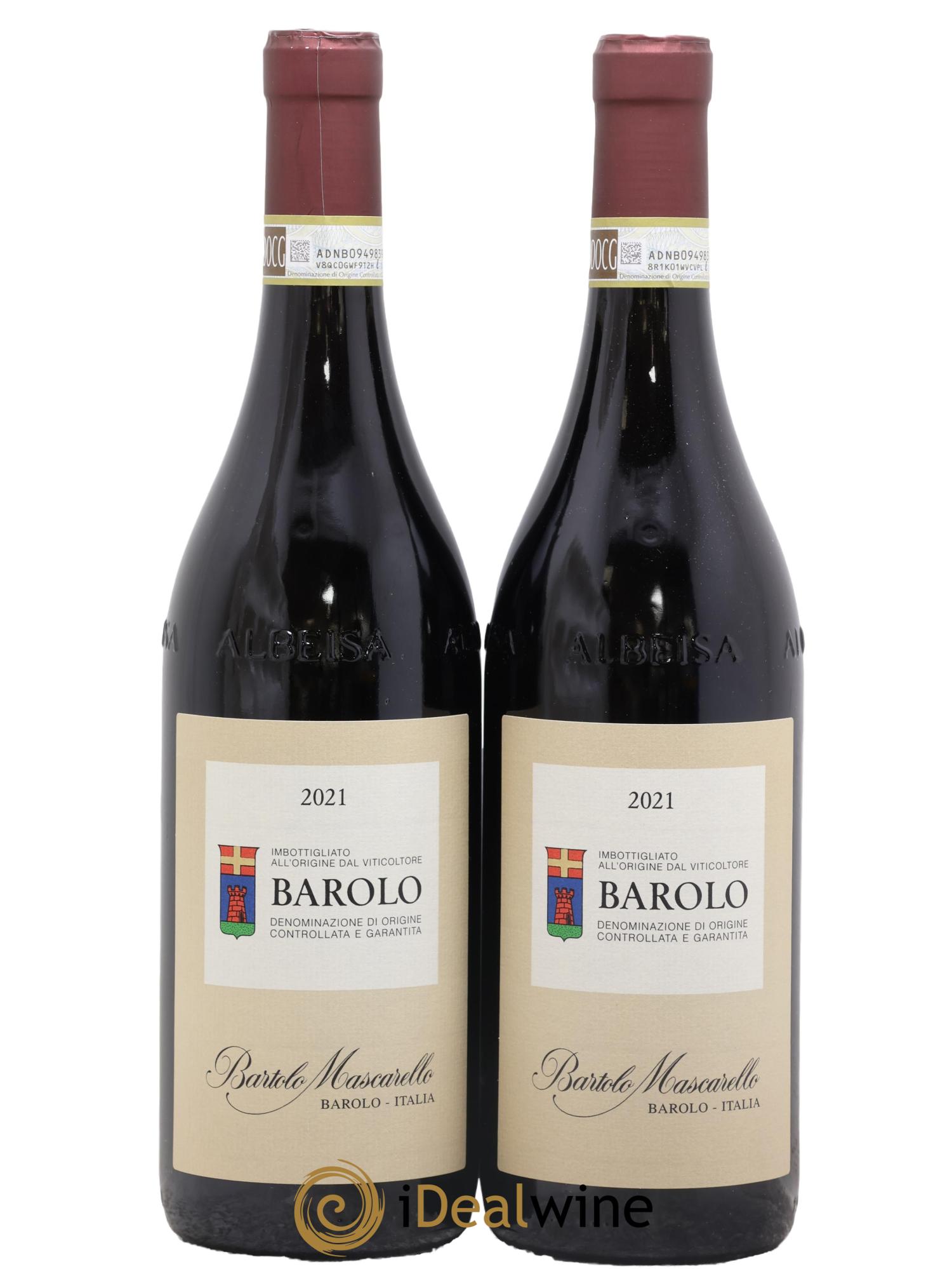 Barolo DOCG Bartolo Mascarello 2021 - Posten von 2 Flaschen - 0