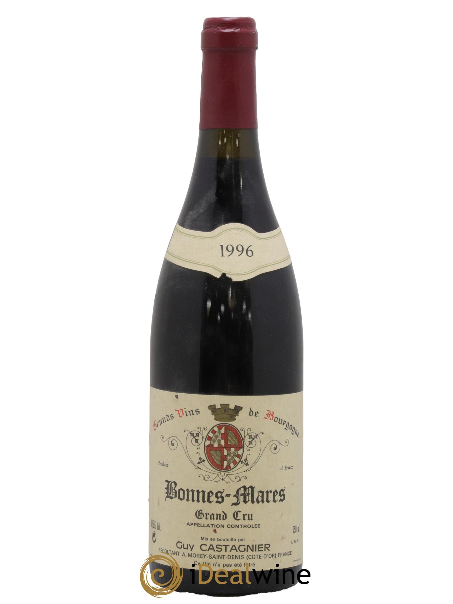 Bonnes-Mares Grand Cru Castagnier (Domaine) 1996 - Lot of 1 bottle - 0
