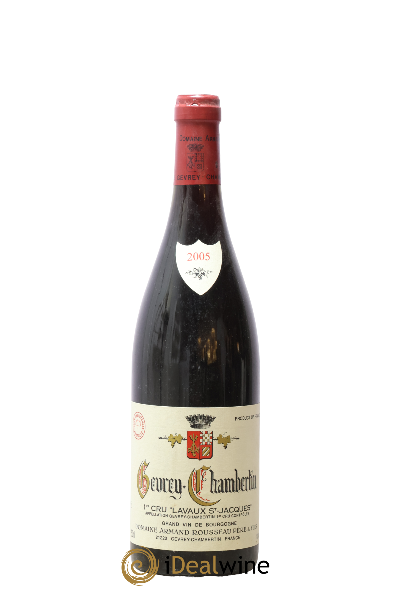 Gevrey-Chambertin 1er Cru Lavaux Saint Jacques Armand Rousseau (Domaine) 2005 - Lotto di 1 bottiglia - 0