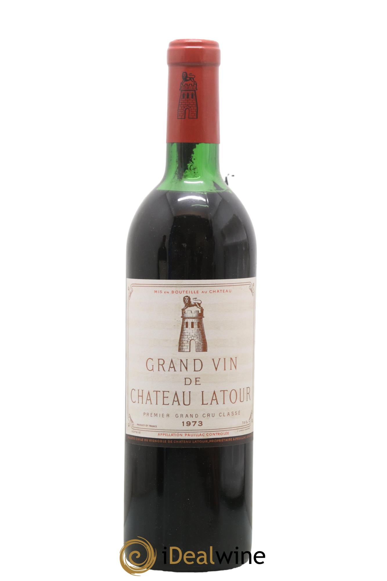 Château Latour 1er Grand Cru Classé 1973 - Lotto di 1 bottiglia - 0