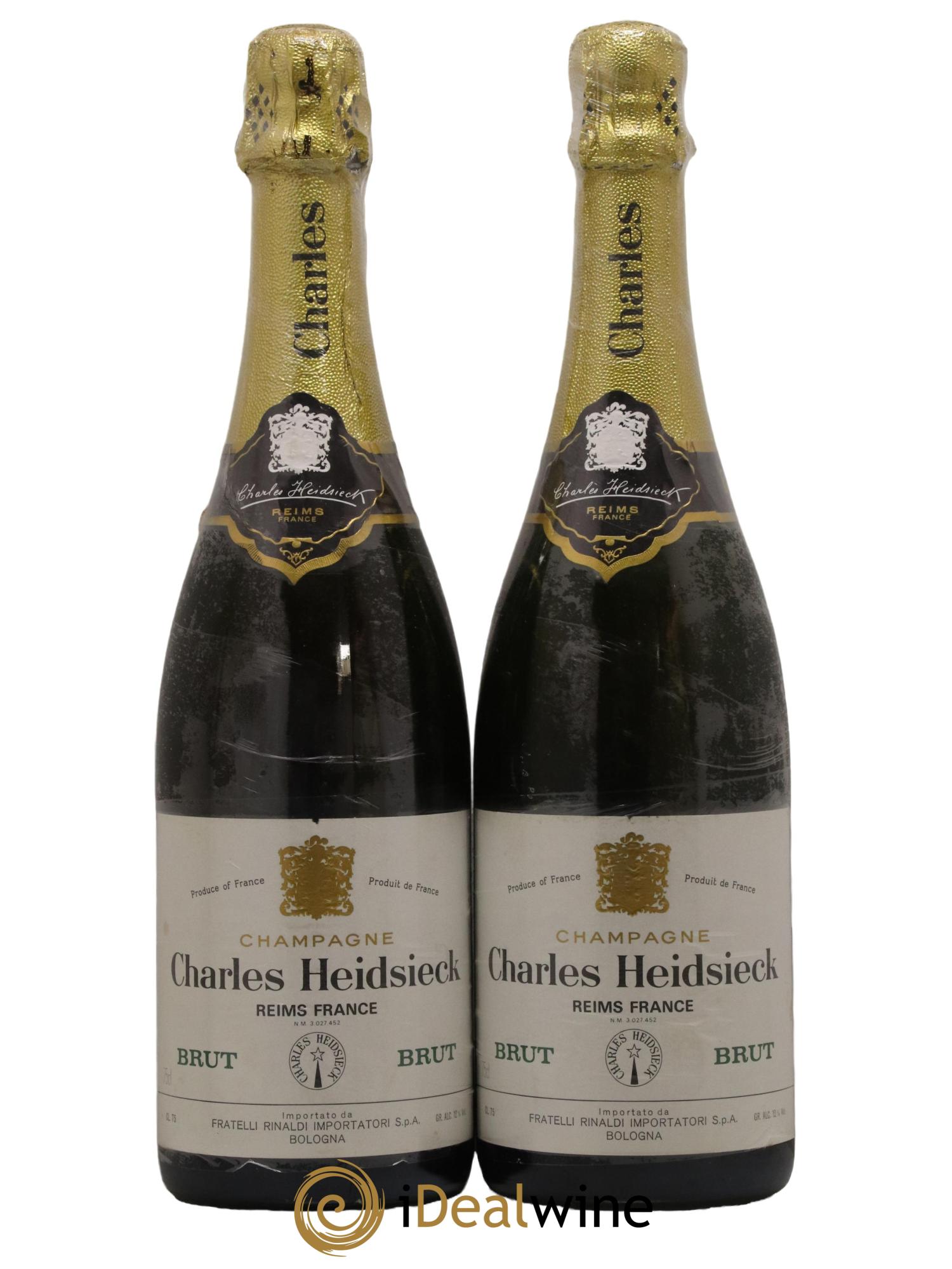 Brut Charles Heidsieck - Lot de 2 bouteilles - 0