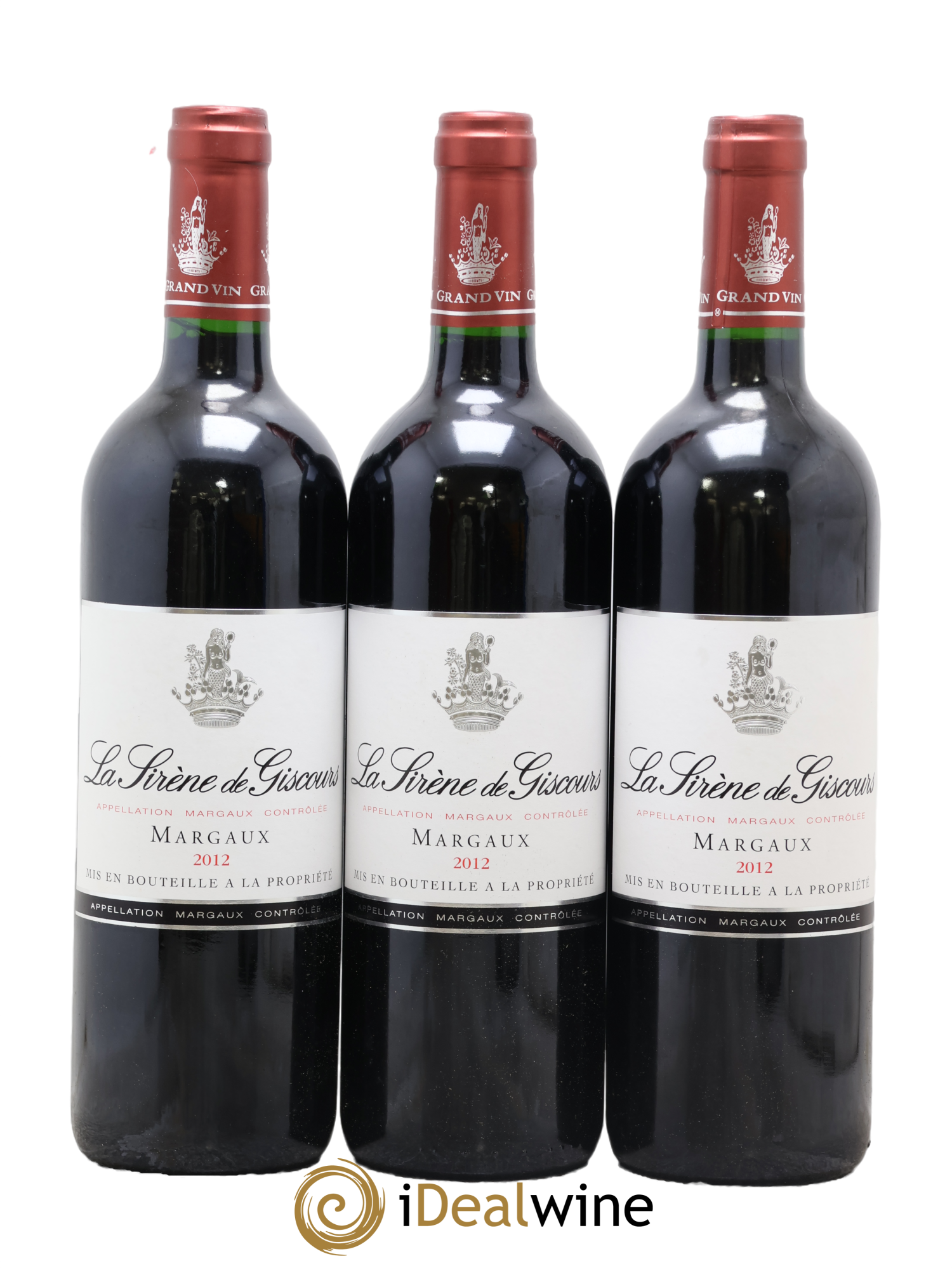 La Sirène de Giscours 2012 - Posten von 3 Flaschen - 0