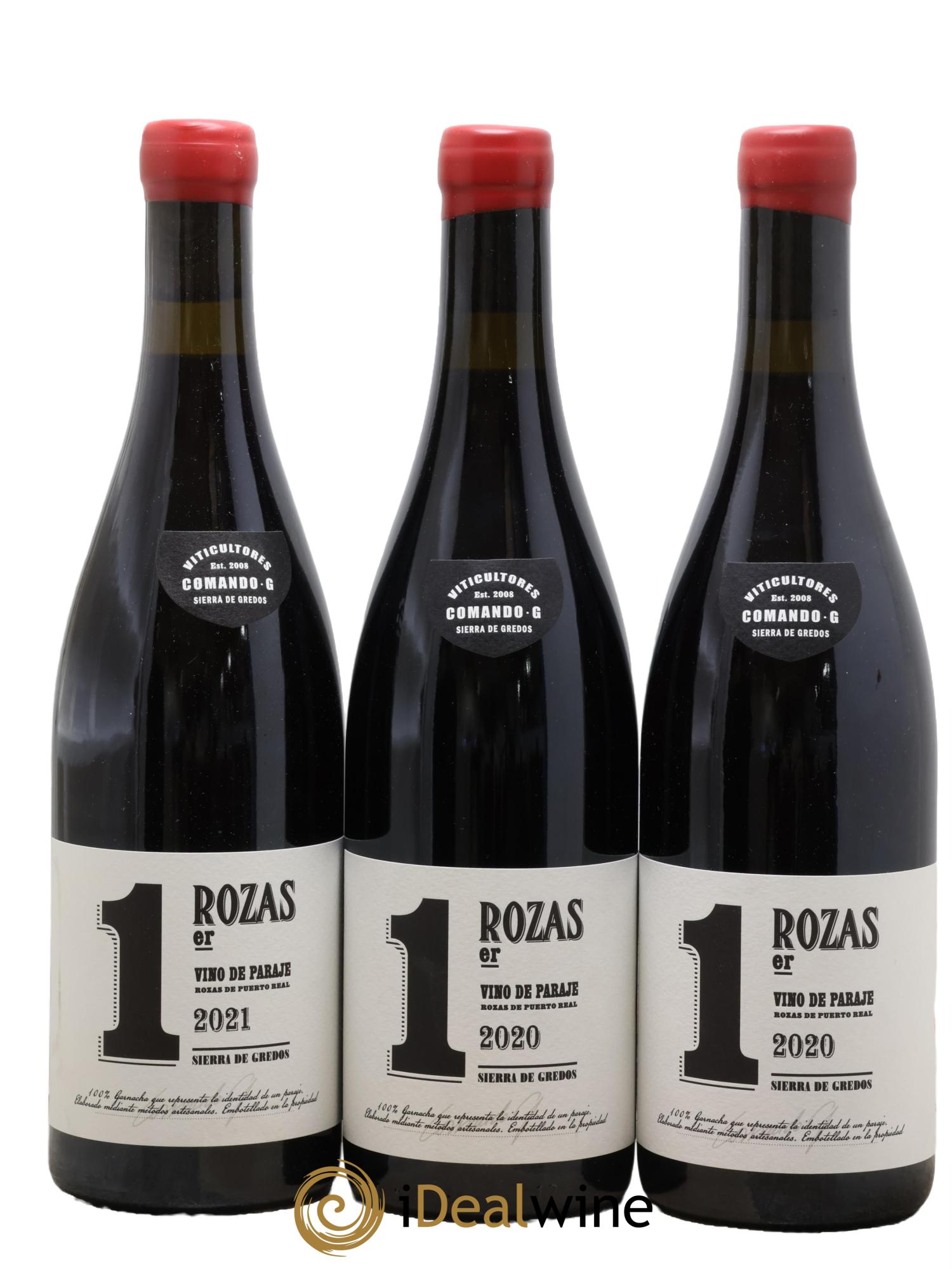 Vinos de Madrid DO Rozas 1er Comando G 2020 - Lotto di 3 bottiglie - 0