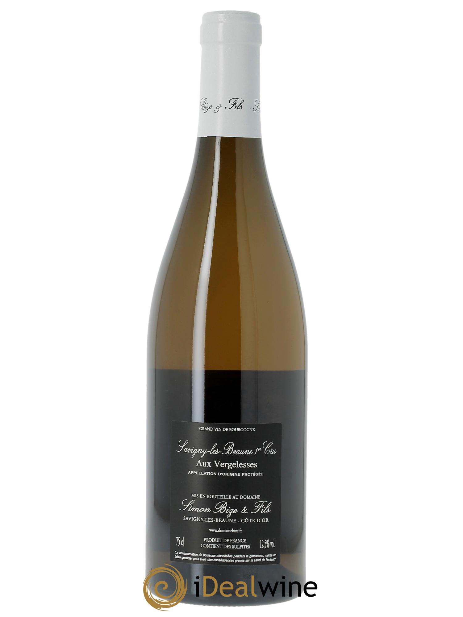 Savigny-lès-Beaune 1er Cru Aux Vergelesses Simon Bize & Fils   2020 - Lot de 1 bouteille - 1