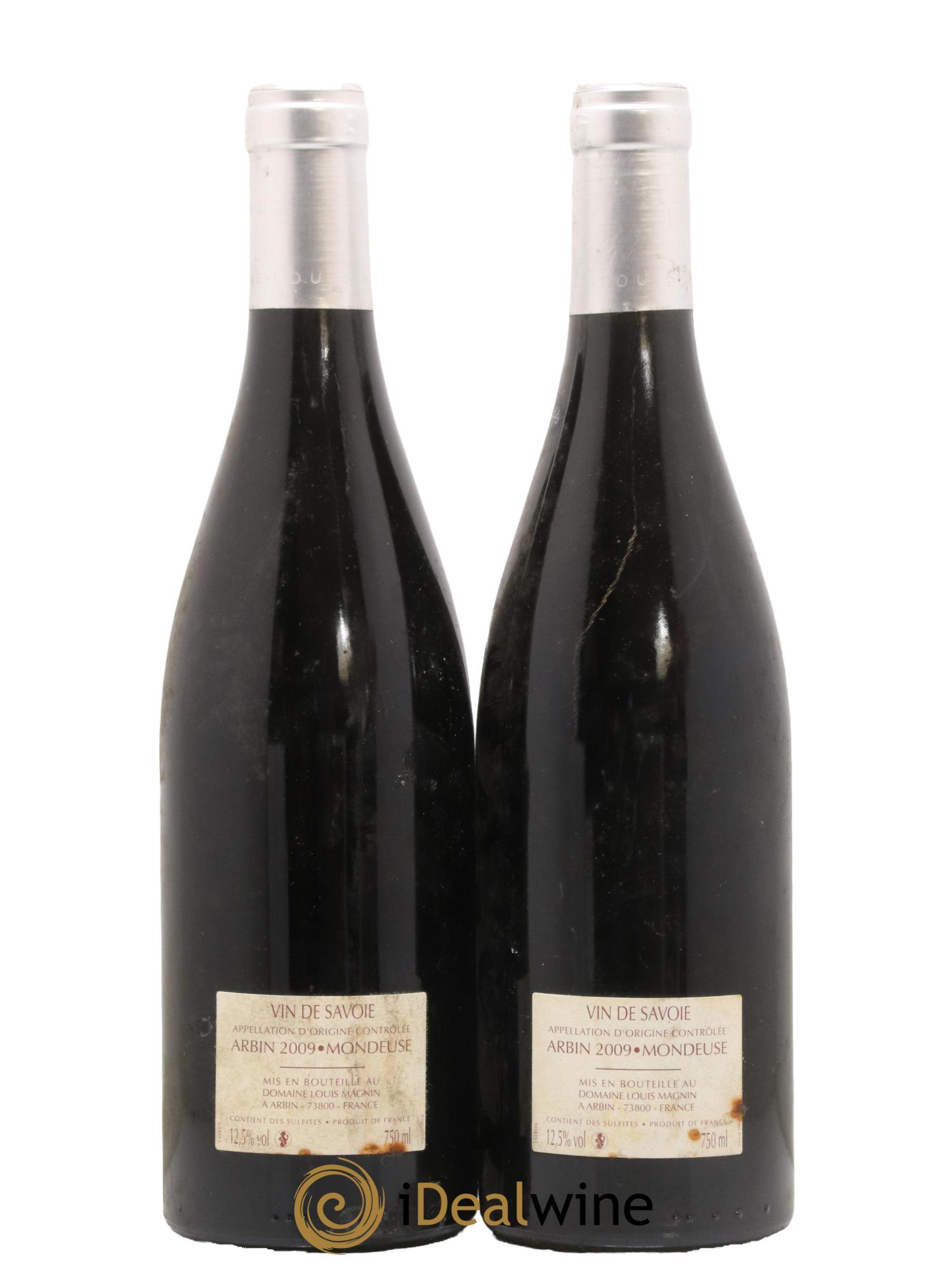 Vin de Savoie Arbin La Rouge Louis Magnin 2009 - Lot de 2 bouteilles - 1