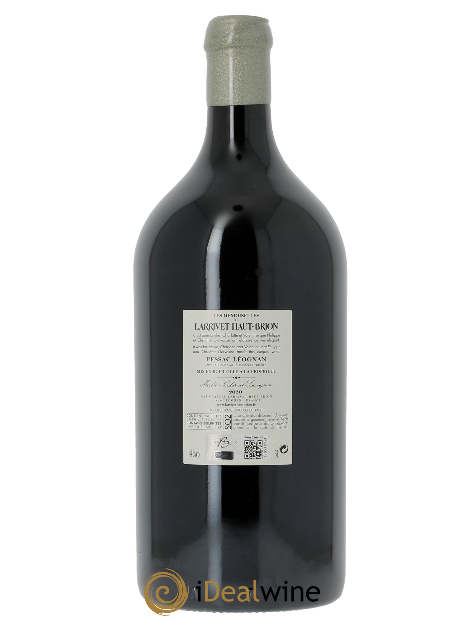 Larrivet Haut-Brion  2020 - Lot of 1 double magnum - 2