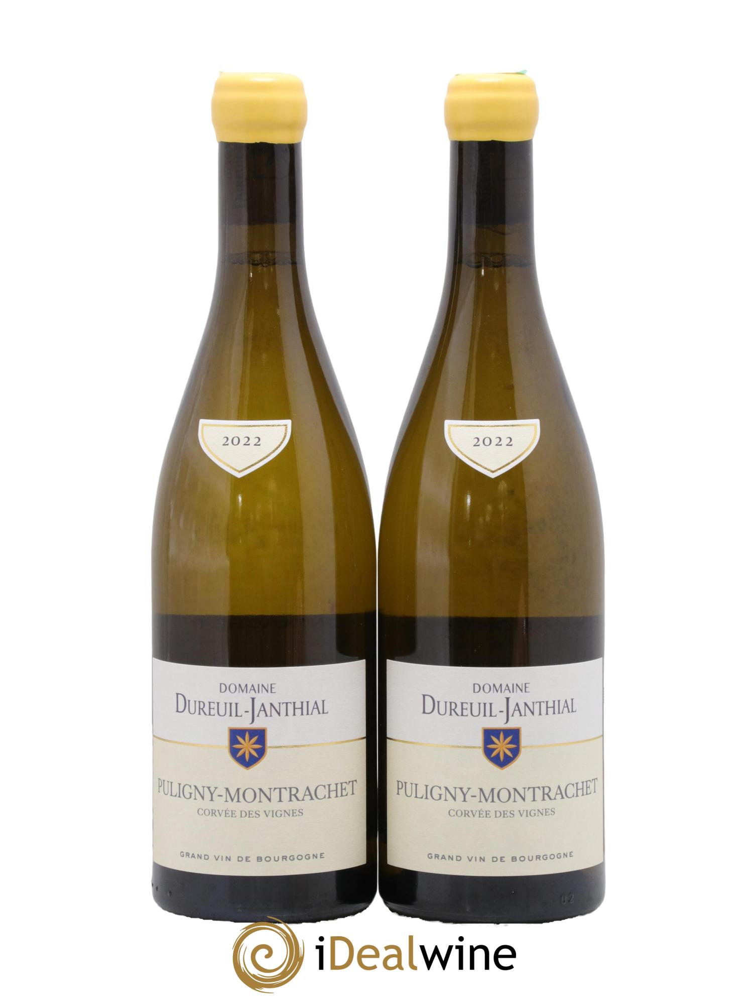 Puligny-Montrachet Corvées des Vignes Vincent Dureuil-Janthial 2022 - Lotto di 2 bottiglie - 0