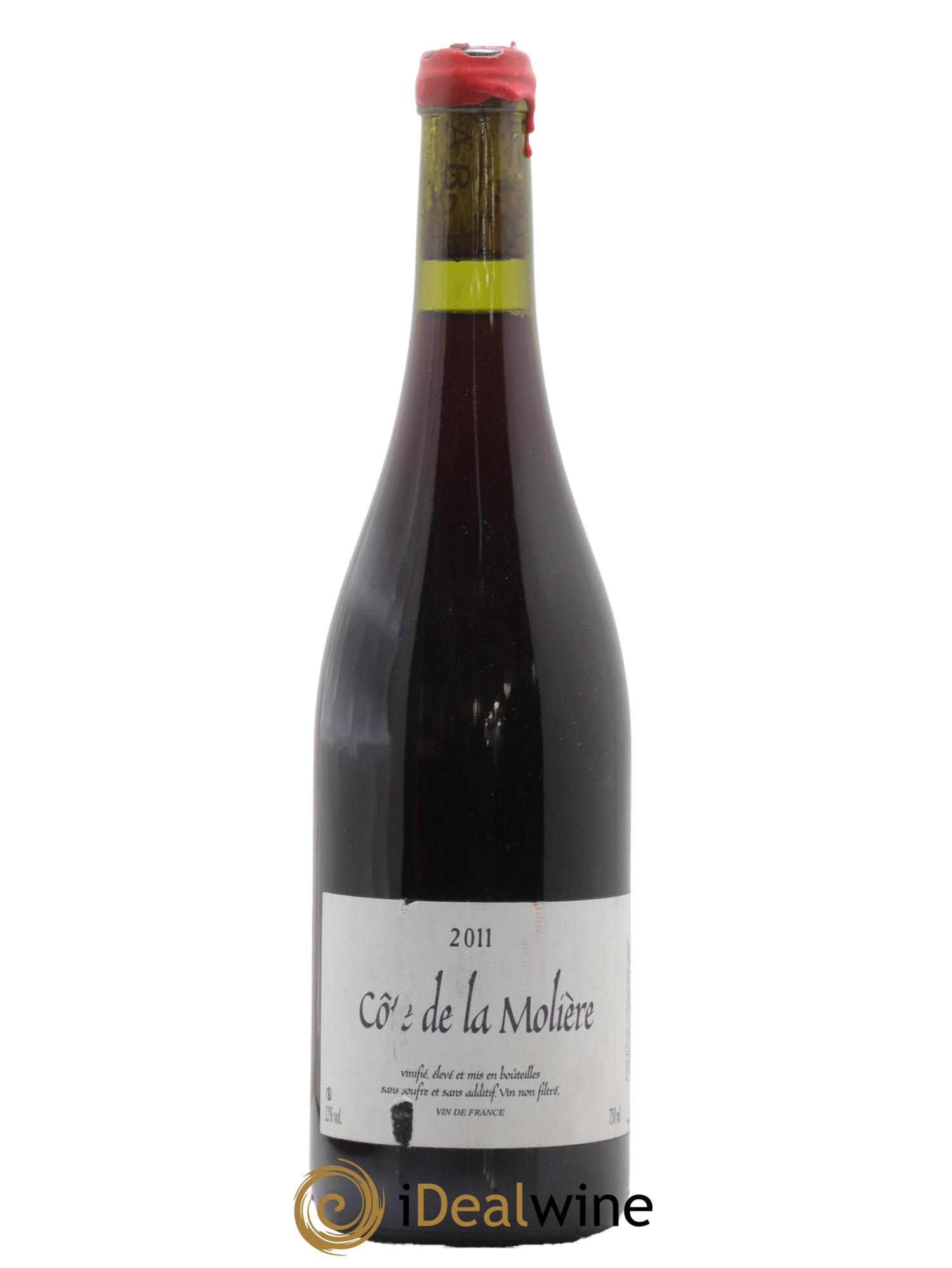 Vin de France Côte de la Molière Domaine des Côtes de la Molière 2011 - Lot de 1 bouteille - 0