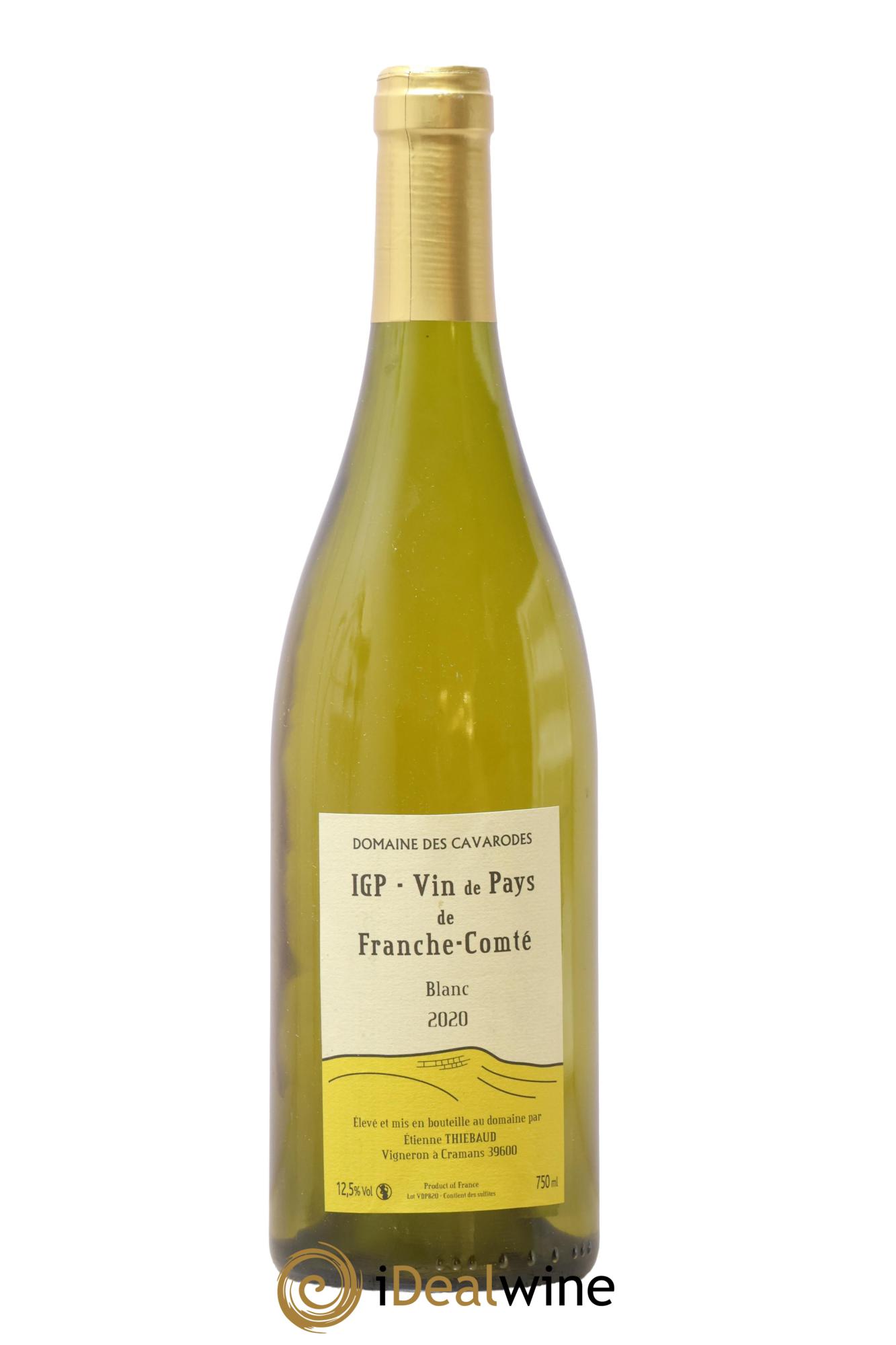 Franche-Comté Cavarodes (Domaine des) - Etienne Thiébaud 2020 - Lotto di 1 bottiglia - 0