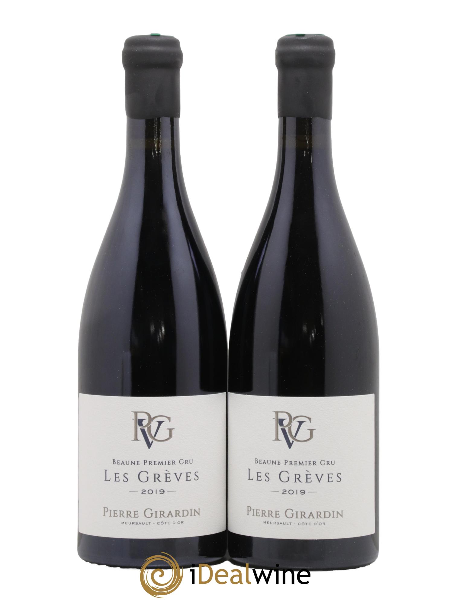 Beaune 1er Cru Les Grèves Pierre Girardin 2019 - Lot de 2 bouteilles - 0