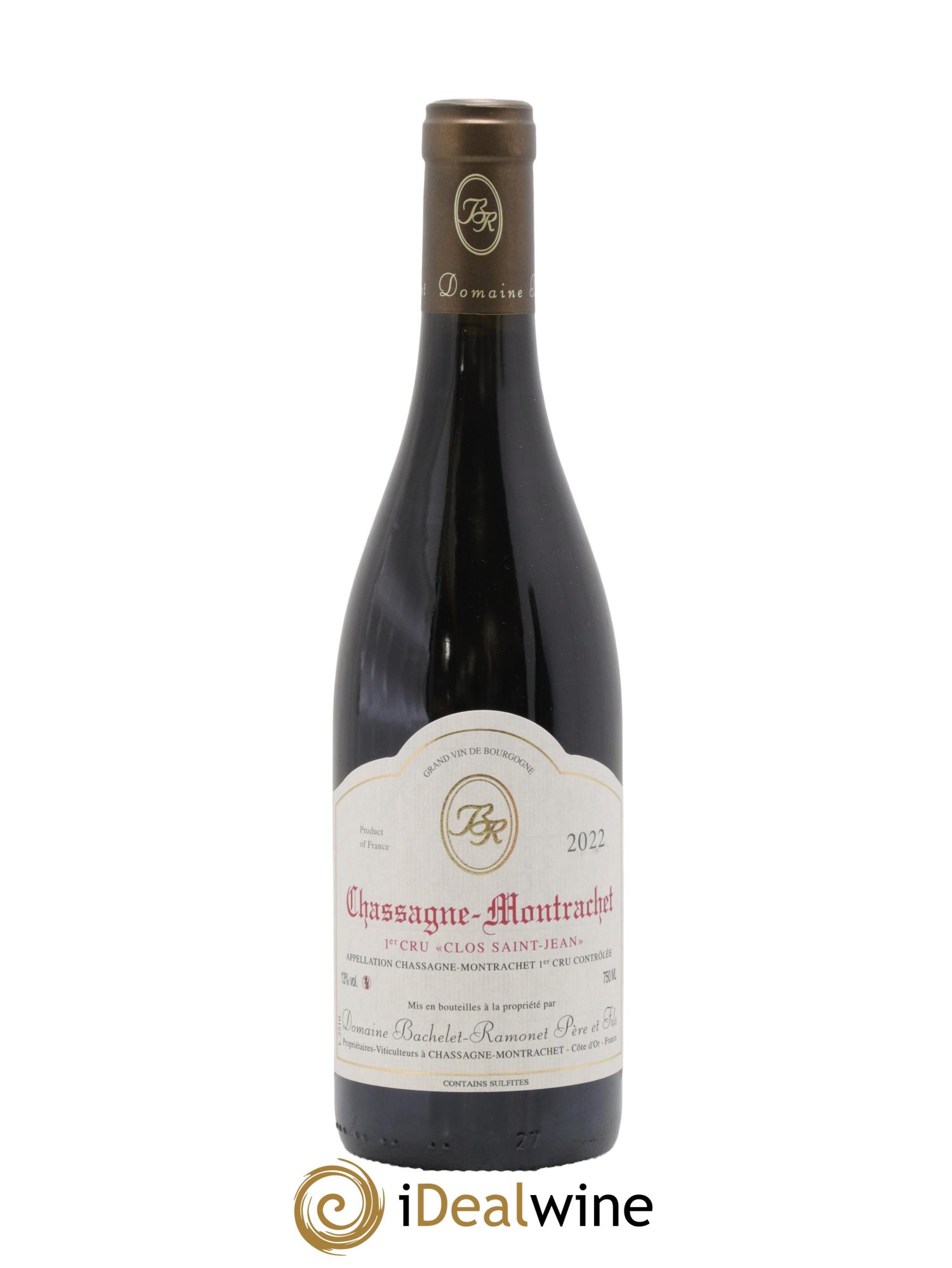 Chassagne-Montrachet 1er Cru Clos Saint-Jean Bachelet-Ramonet (Domaine) 2022 - Lotto di 1 bottiglia - 0