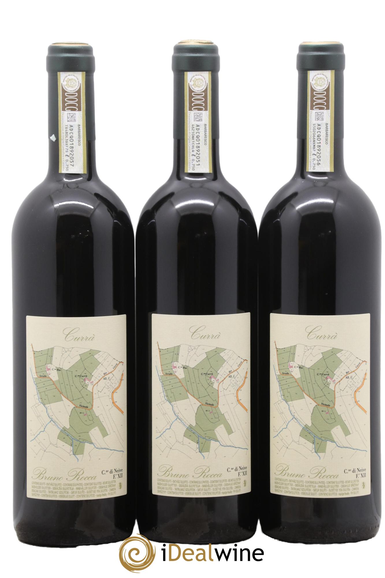 Barbaresco DOCG Rabajà Riserva Bruno Rocca 2020 - Lot de 3 bouteilles - 1