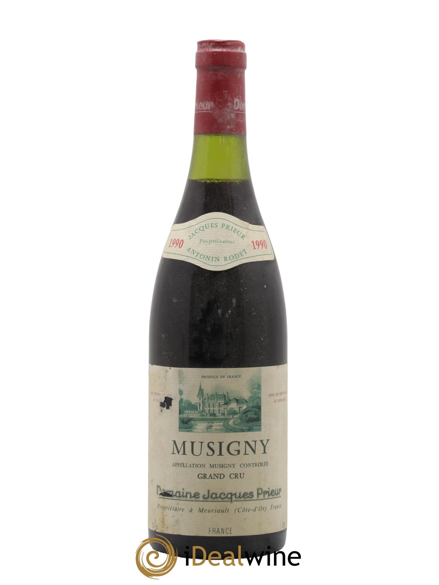 Musigny Grand Cru Jacques Prieur (Domaine) 1990 - Lotto di 1 bottiglia - 0