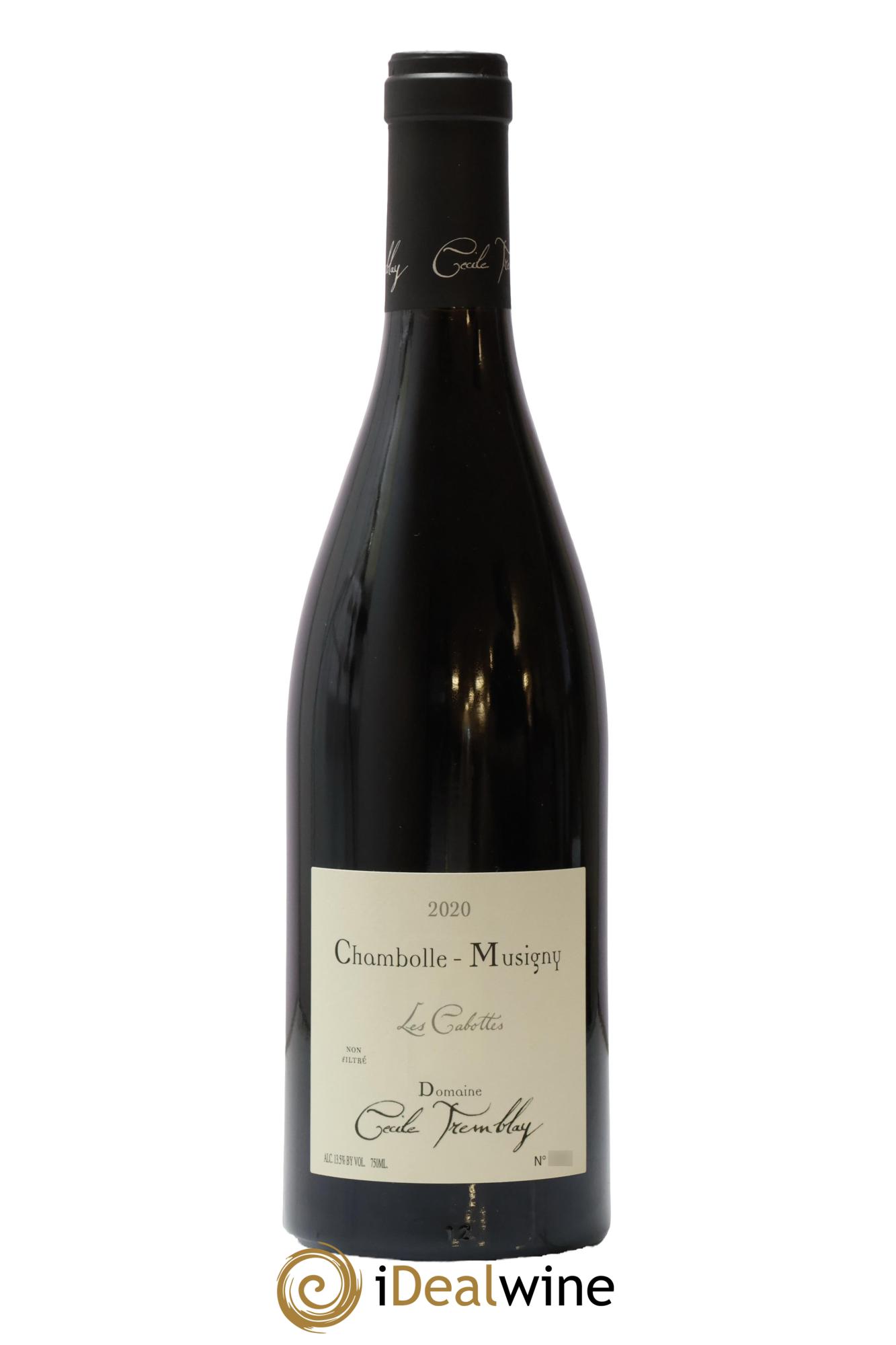 Chambolle-Musigny Les Cabottes Cécile Tremblay 2020 - Lot de 1 bouteille - 0