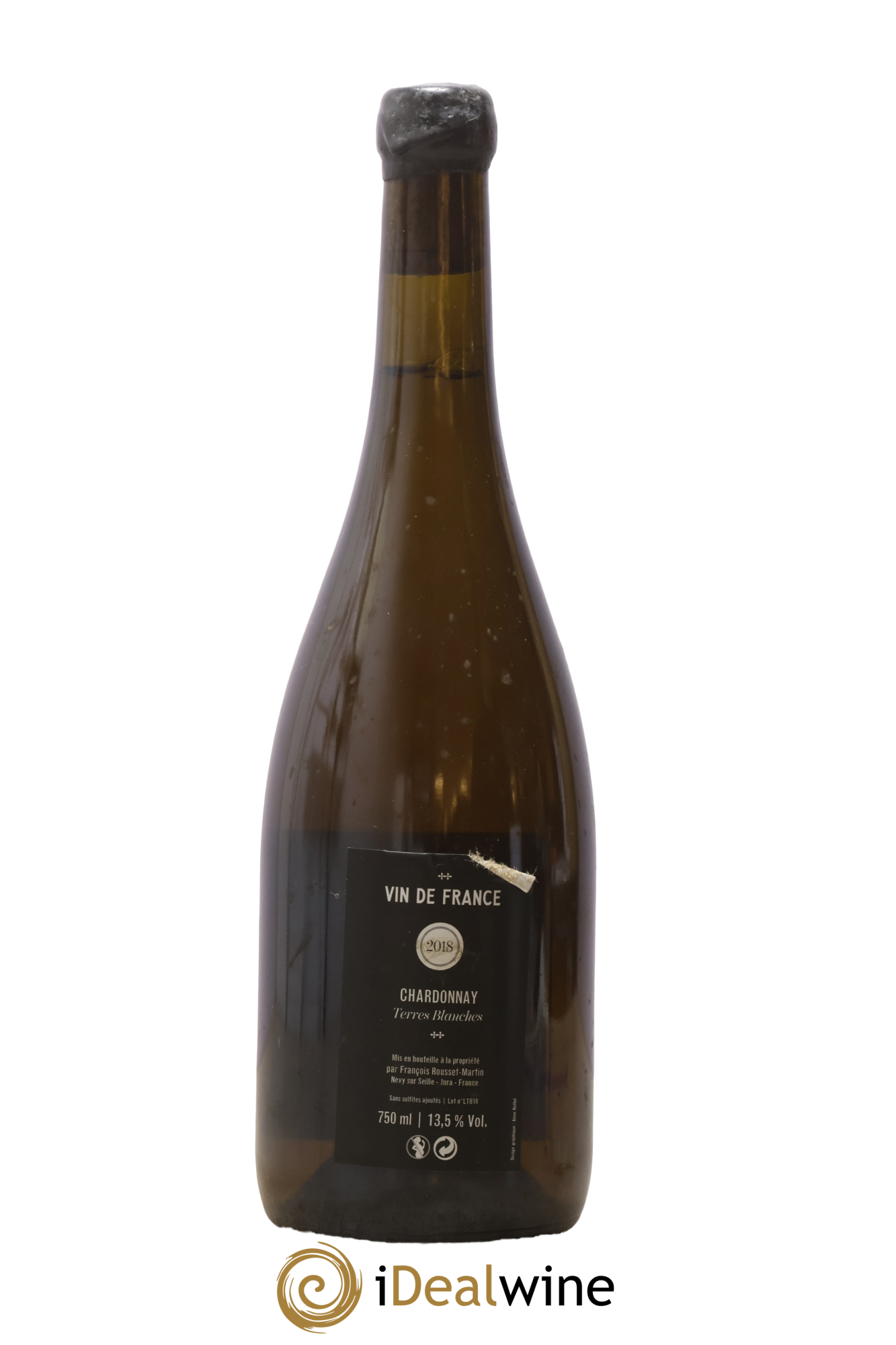 Vin de France Chardonnay Terres Blanches François Rousset Martin 2018 - Lot of 1 bottle - 1