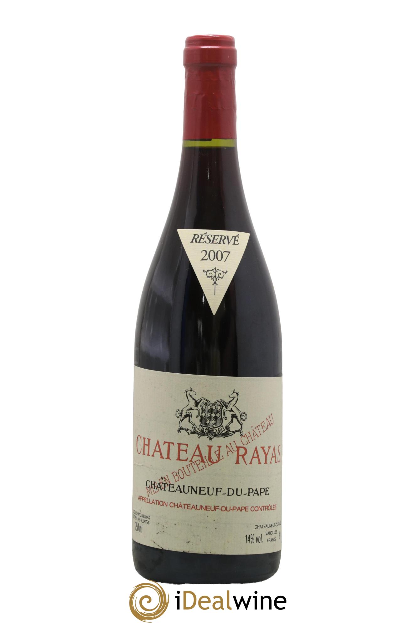 Châteauneuf-du-Pape Château Rayas Emmanuel Reynaud 2007 - Posten von 1 Flasche - 0