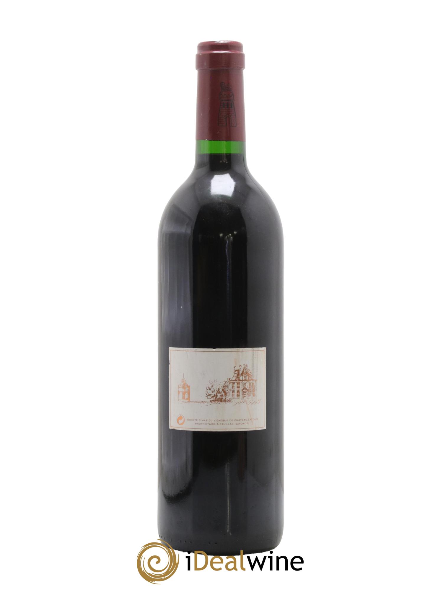 Château Latour 1er Grand Cru Classé 1996 - Lot de 1 bouteille - 1