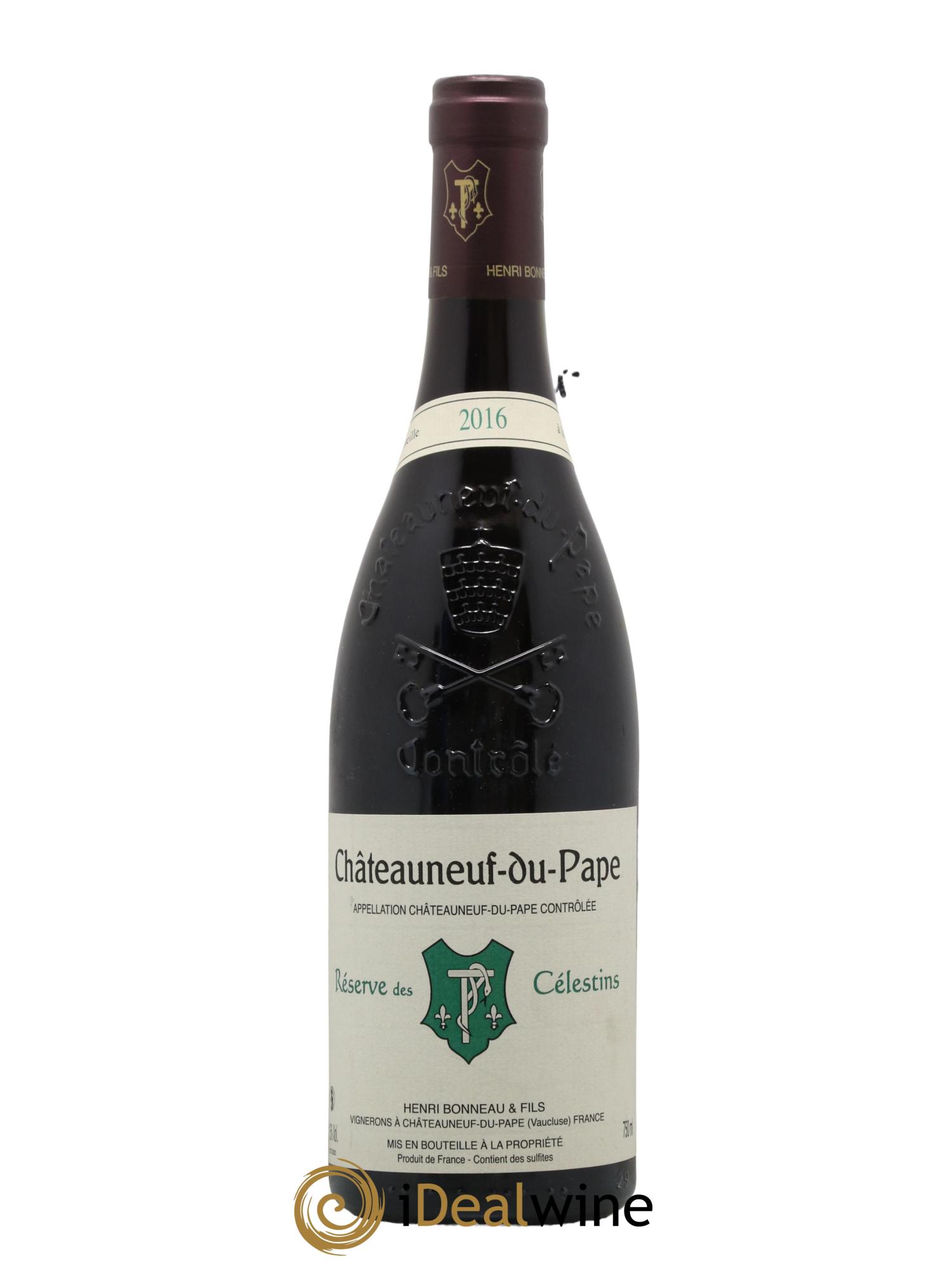 Châteauneuf-du-Pape Réserve des Célestins Henri Bonneau & Fils 2016 - Lot of 1 bottle - 0
