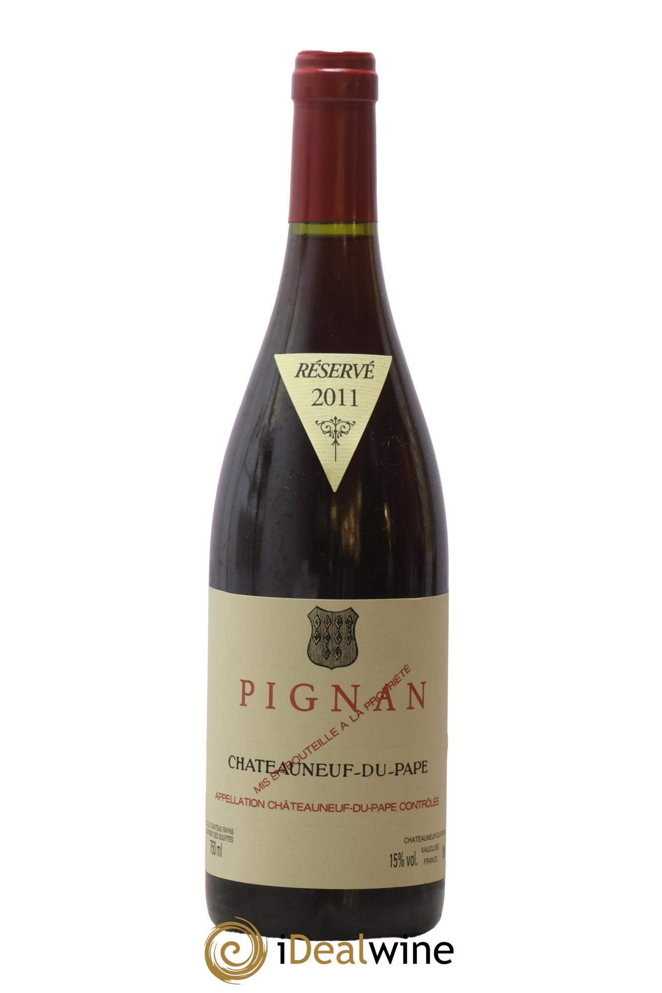 Châteauneuf-du-Pape Pignan Emmanuel Reynaud 2011 - Lot of 1 bottle - 0