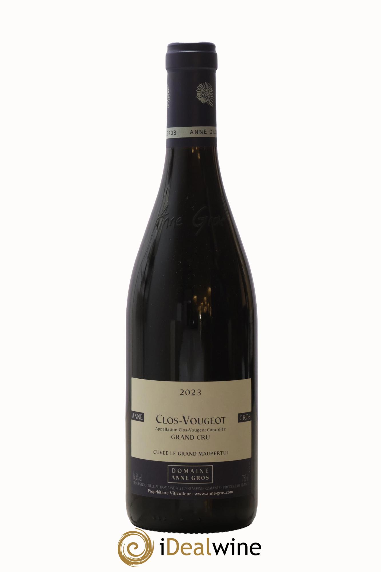 Clos de Vougeot Grand Cru Le Grand Maupertui Anne Gros 2023 - Posten von 1 Flasche - 0