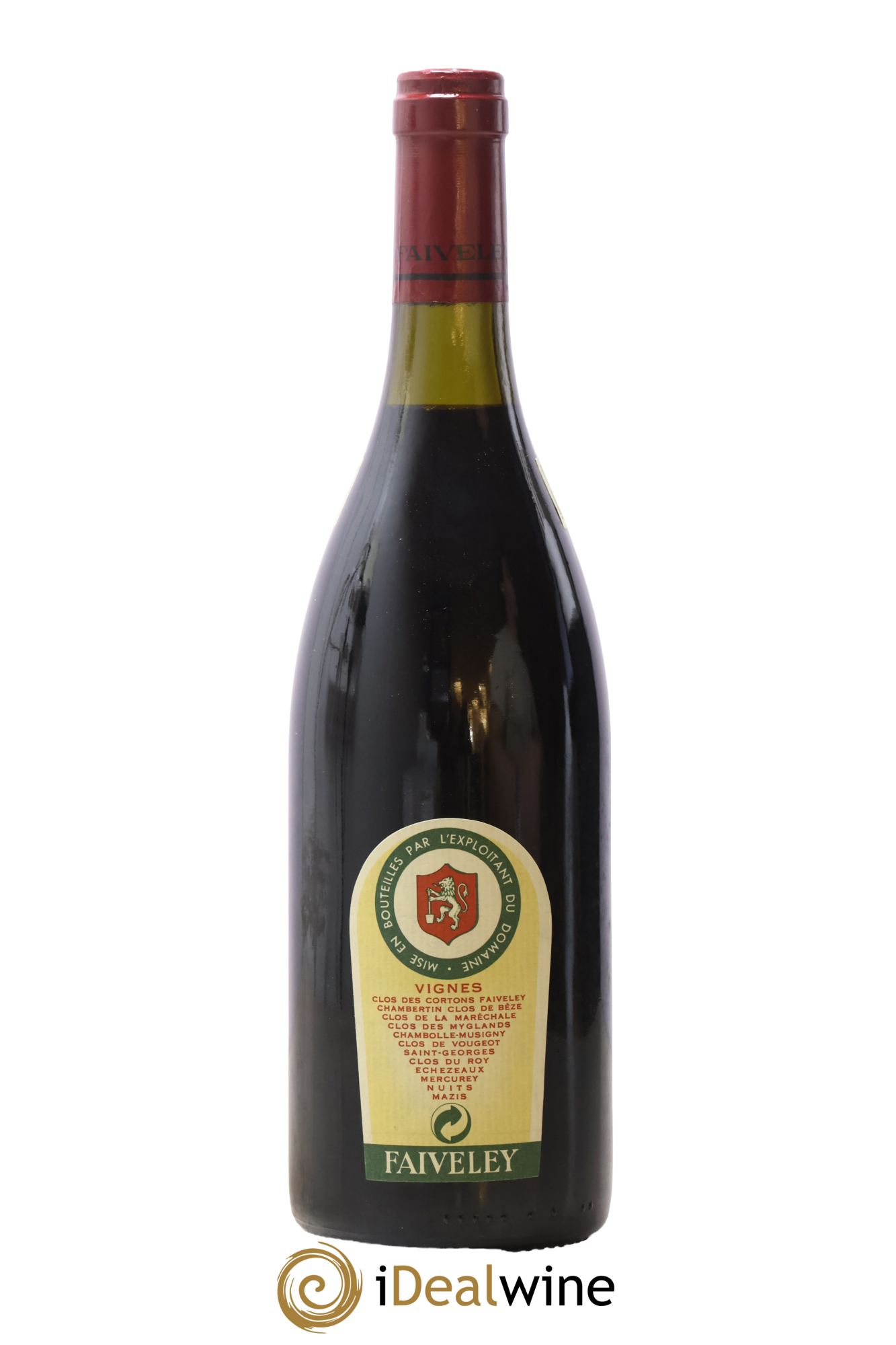 Chambertin Clos de Bèze Grand Cru Faiveley 1996 - Lot of 1 bottle - 1