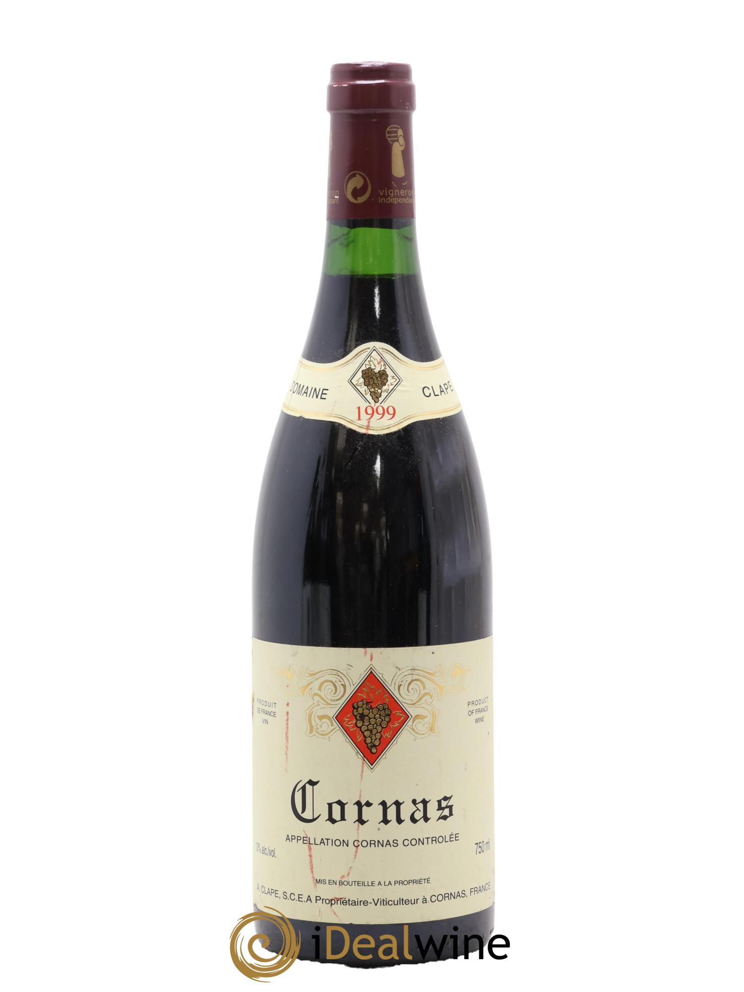 Cornas Auguste Clape 1999 - Posten von 1 Flasche - 0